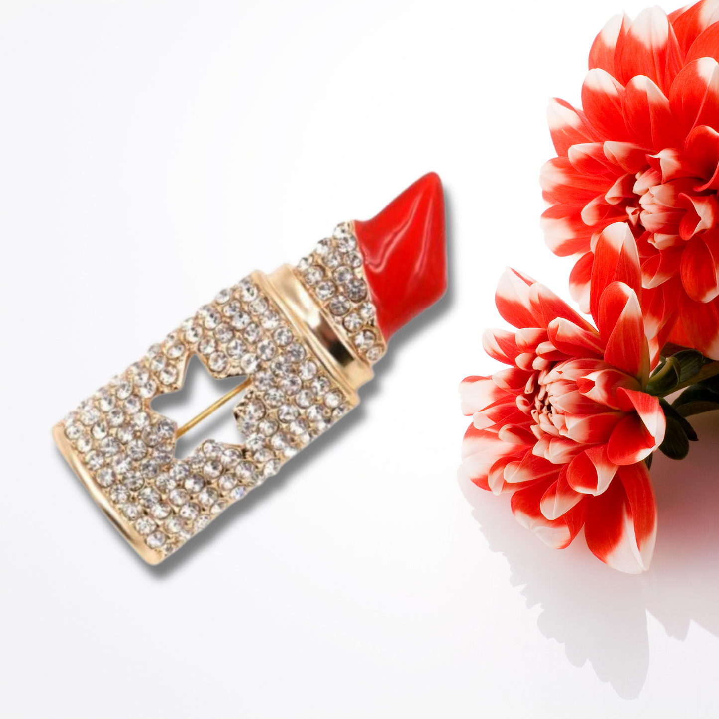 Rhinestone Statement Brooch Pin Collection