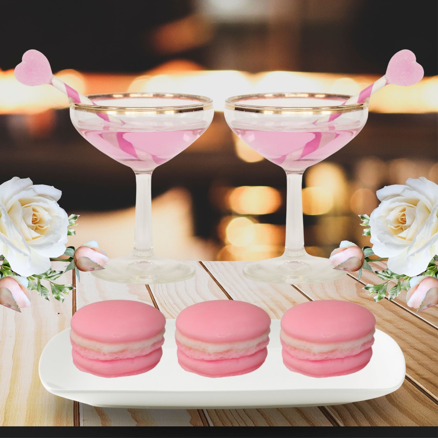 Cafe Delights Mini Macaron Scented Soy Wax Melts