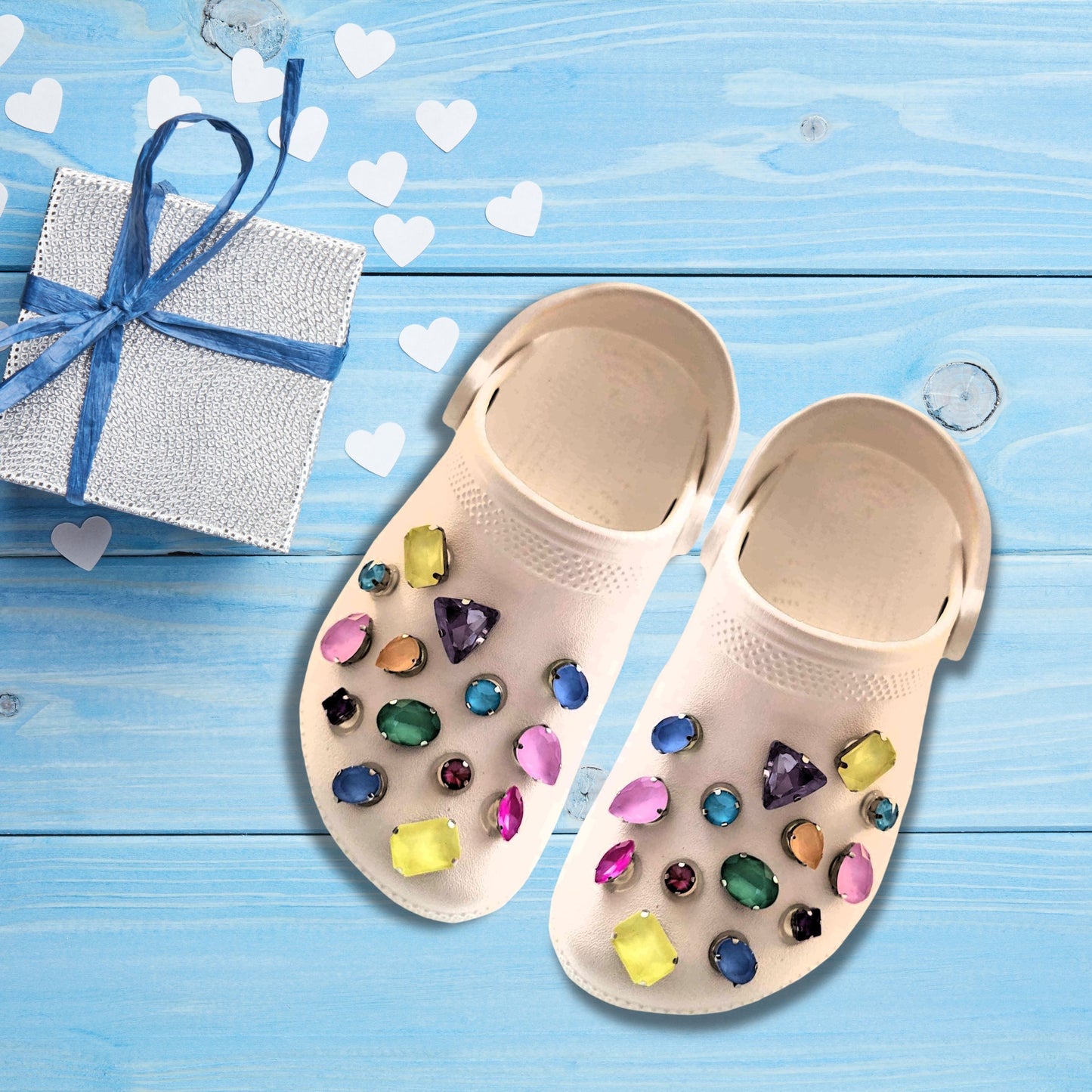 Crocs Charms Mixed Jelly Rhinestone Shoe Charms