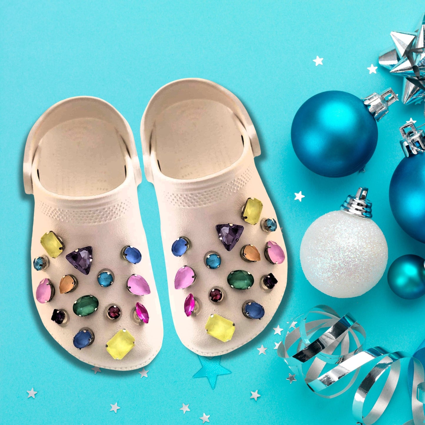 Crocs Charms Mixed Jelly Rhinestone Shoe Charms