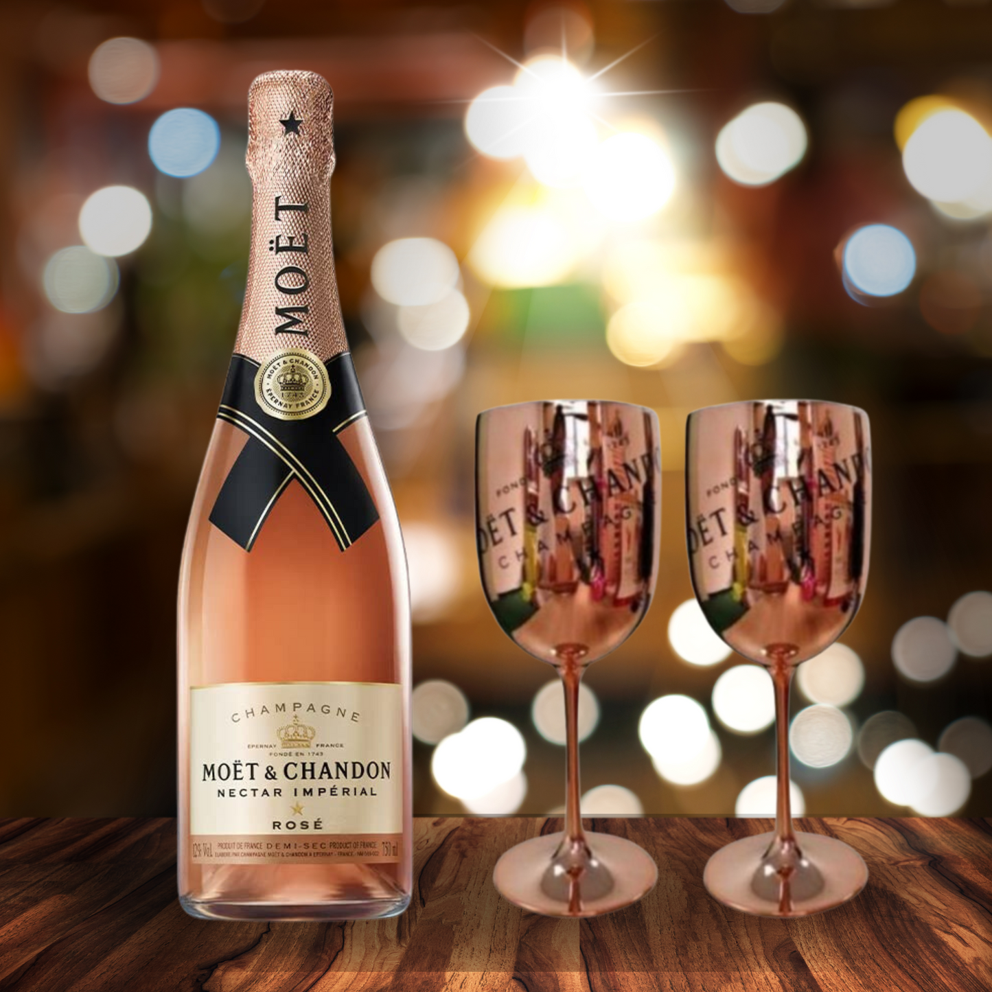 Moet & Chandon Champagne Flute Set