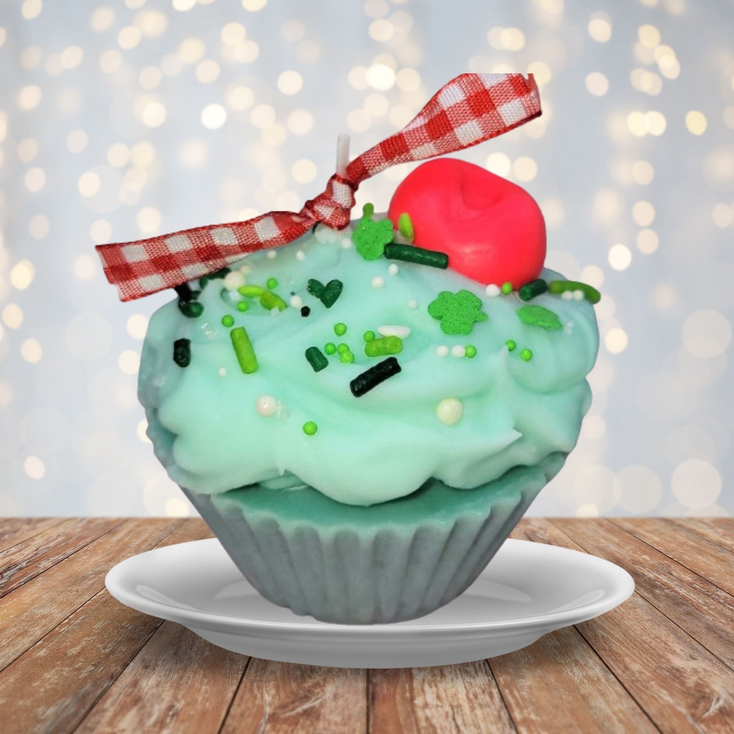 Cafe Delights Mint Vanilla Scented Soy Wax Candle