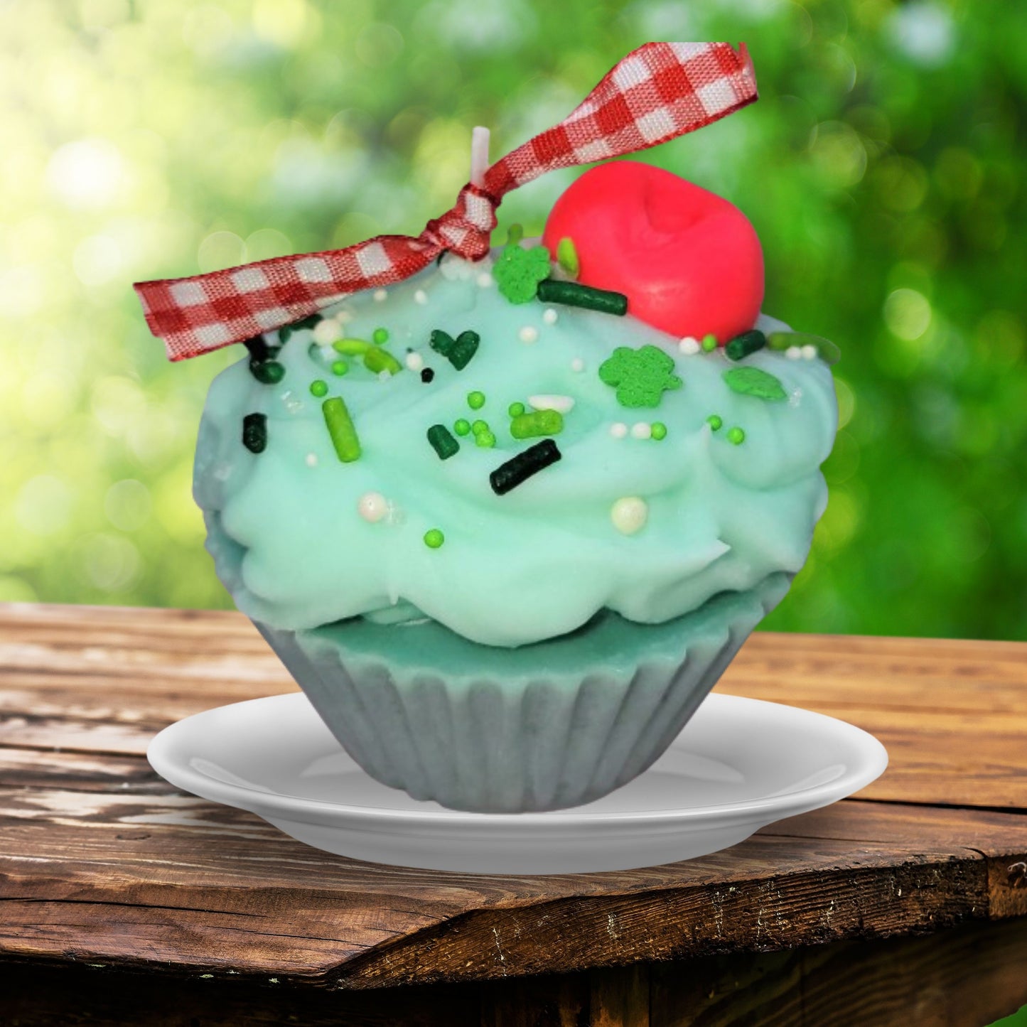 Cafe Delights Mint Vanilla Scented Soy Wax Candle