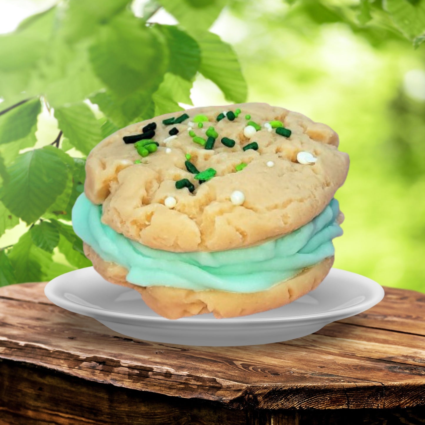 Cafe Delights Mint Vanilla Ice Cream Soy Wax Melts