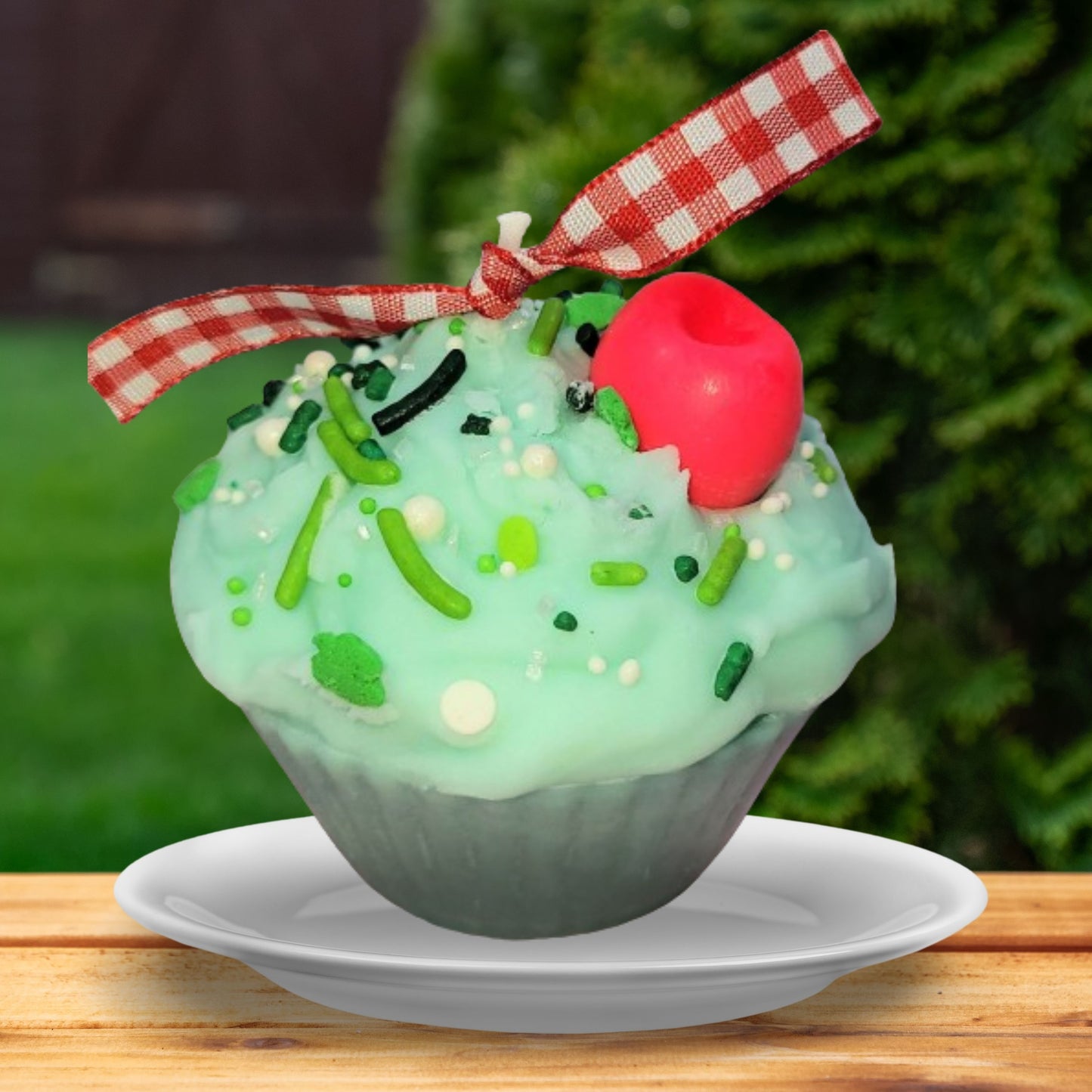 Cafe Delights Mint Vanilla Scented Soy Wax Candle