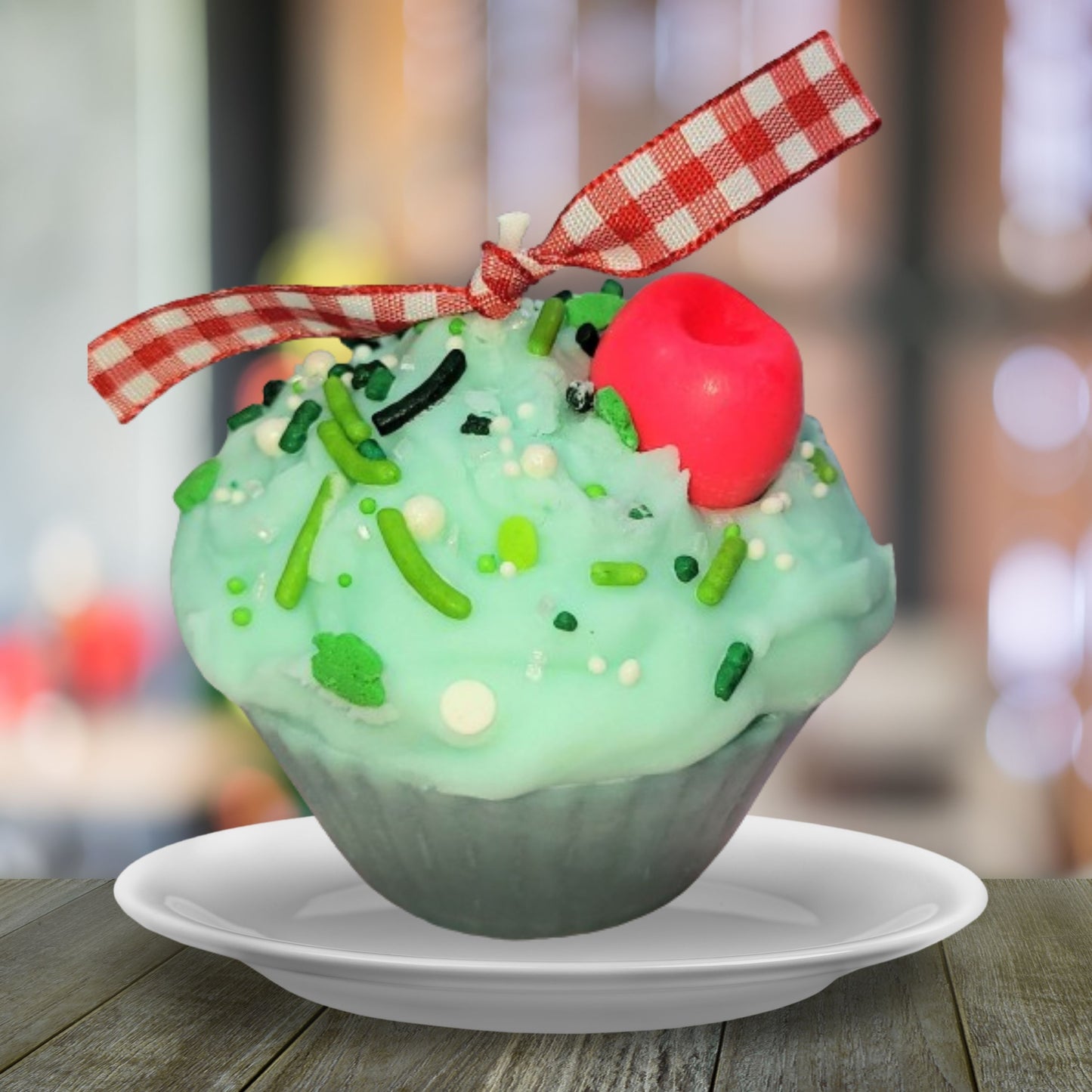 Cafe Delights Mint Vanilla Scented Soy Wax Candle