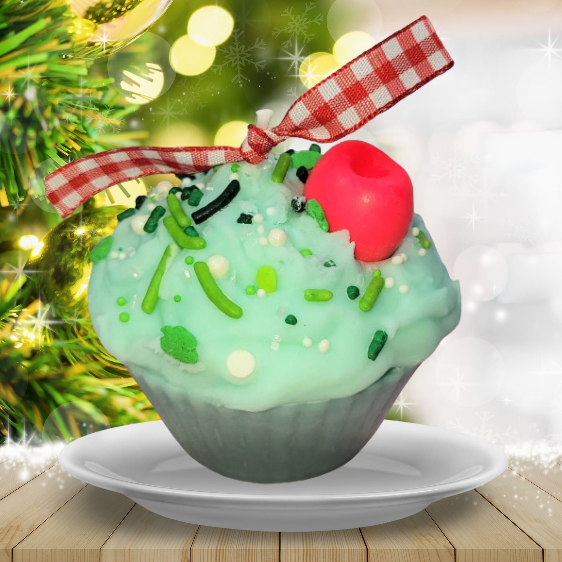 Cafe Delights Mint Vanilla Scented Soy Wax Candle