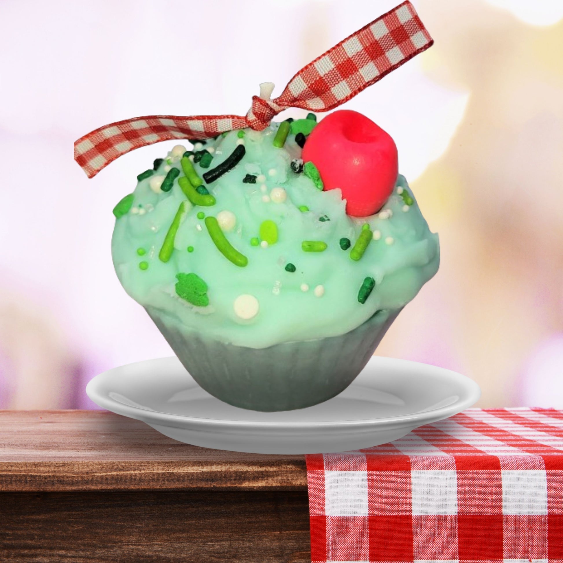 Cafe Delights Mint Vanilla Scented Soy Wax Candle