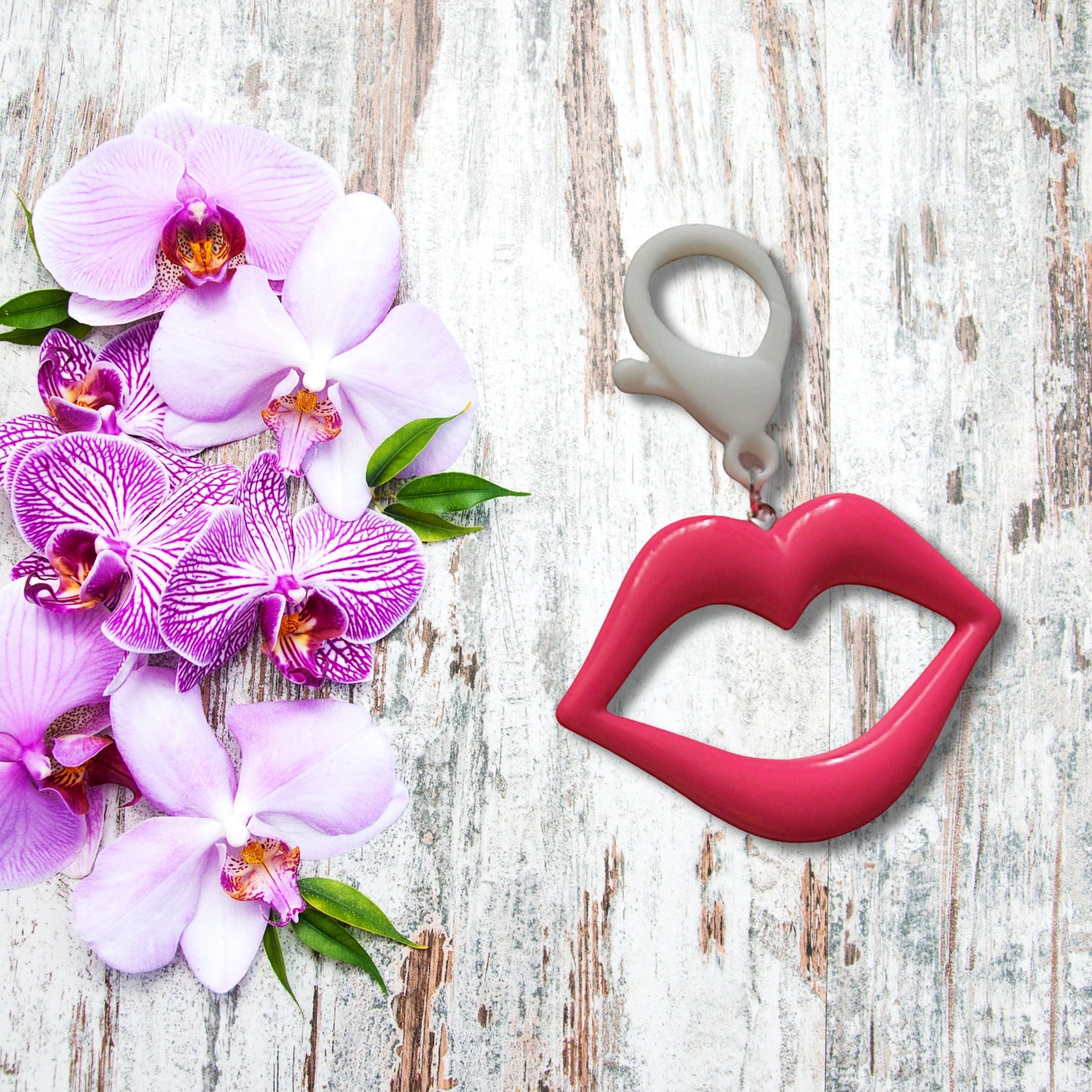 Fashion Smoochy Makeup Keychain