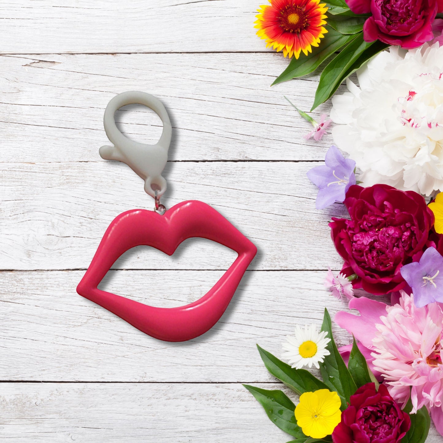Fashion Smoochy Makeup Keychain