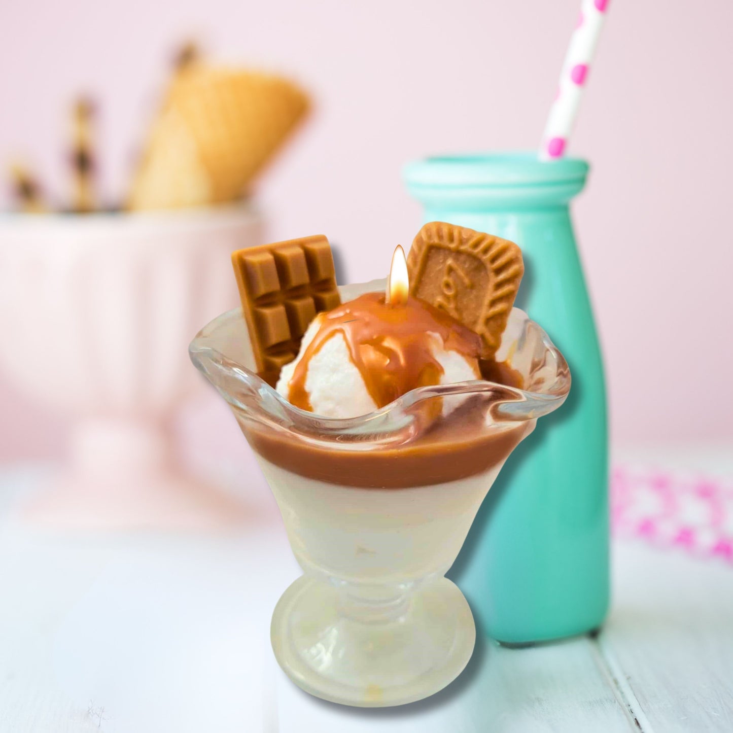 Cafe Delights Sundae Soy Wax Candle Collection