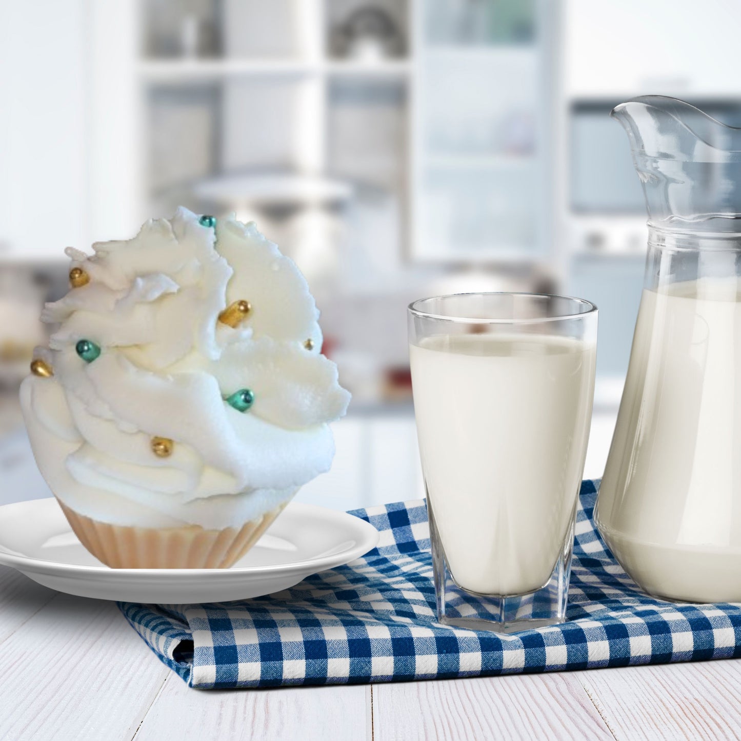 Cafe Delights Sage & Gold Cupcake Scented Soy Wax Melts
