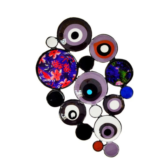 Circle Abstract Art Fashion Brooch