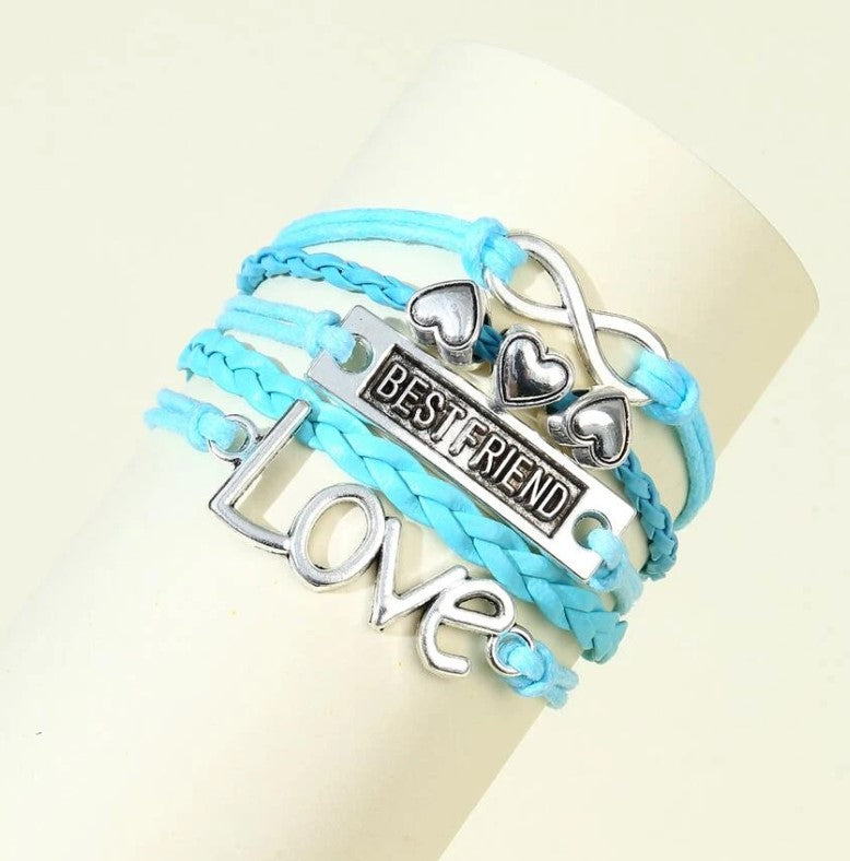 Heart Layered Friendship Bracelet