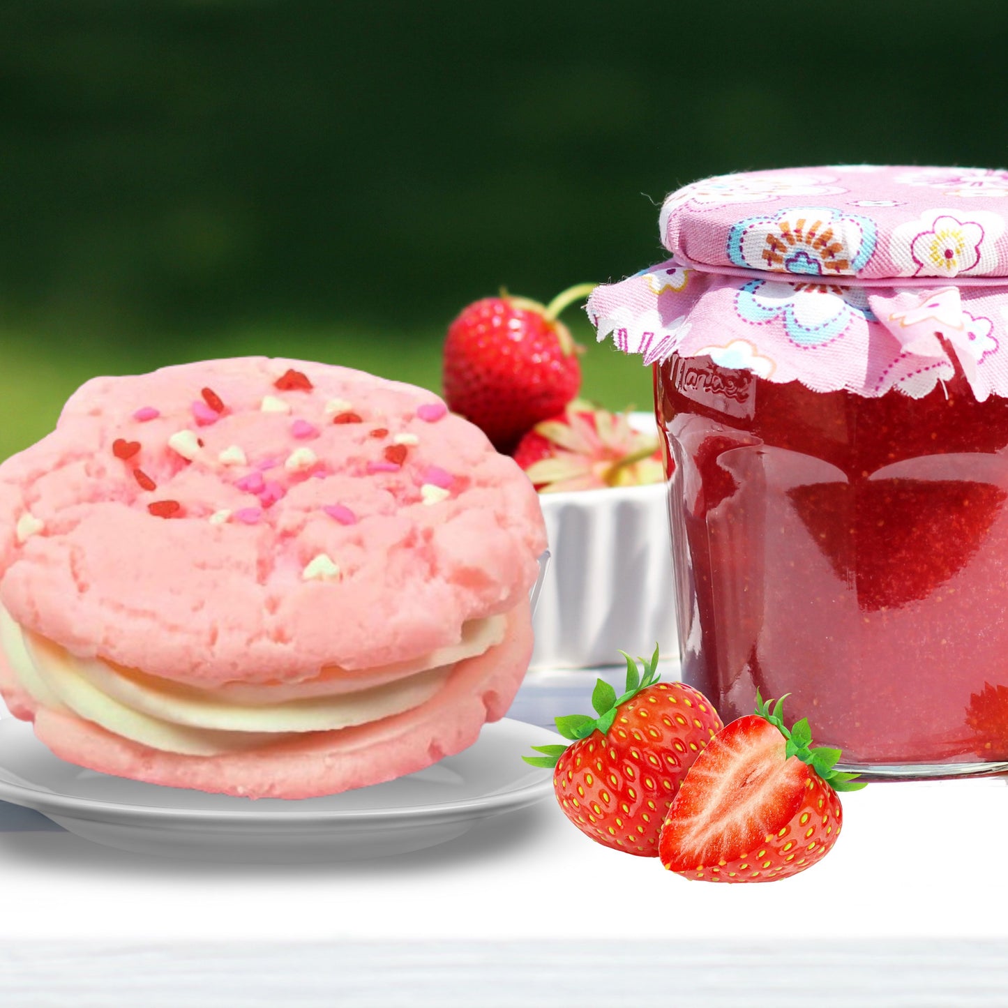 Cafe Delights Strawberry Ice Cream Scented Soy Wax Melts