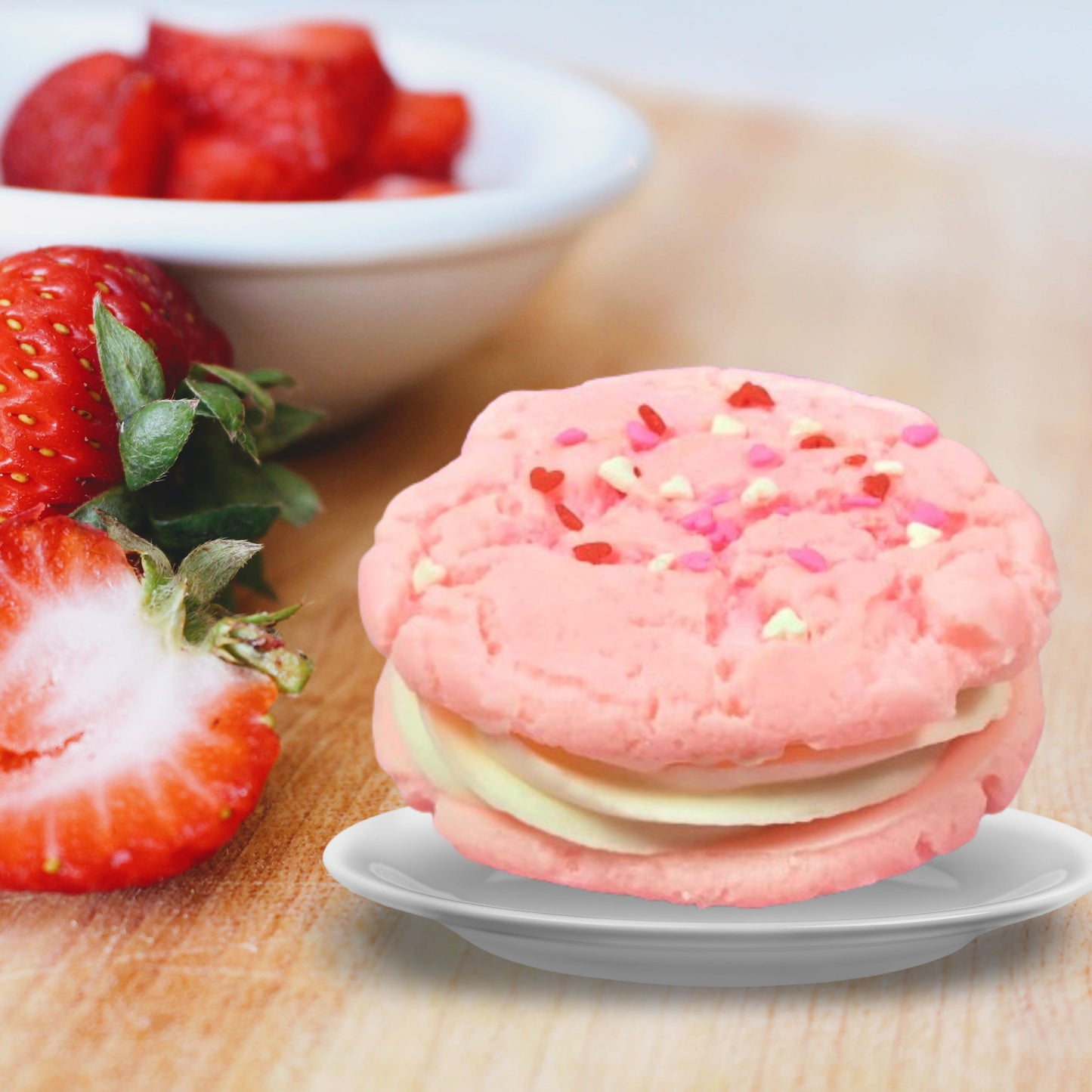 Cafe Delights Strawberry Ice Cream Scented Soy Wax Melts