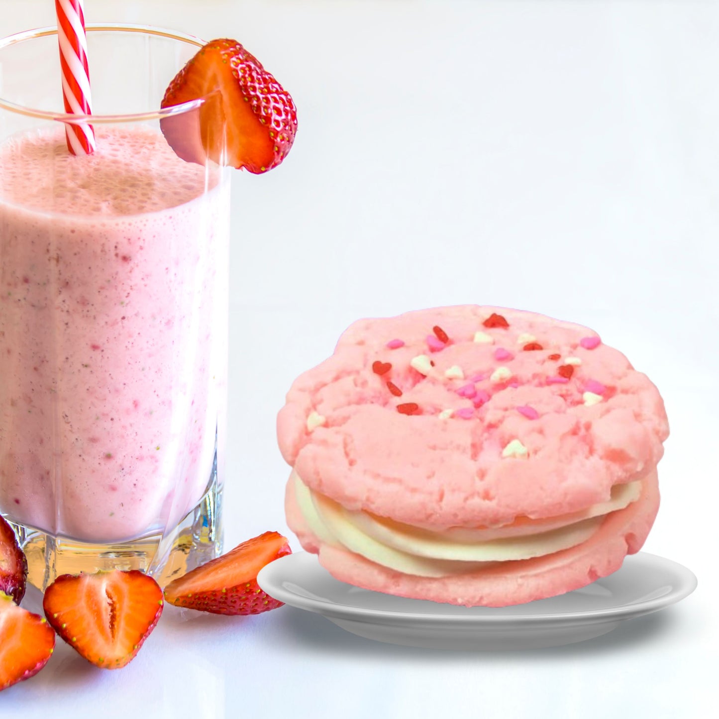 Cafe Delights Strawberry Ice Cream Scented Soy Wax Melts