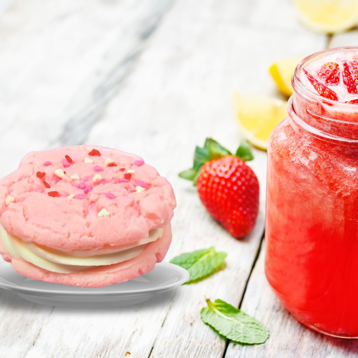 Cafe Delights Strawberry Ice Cream Scented Soy Wax Melts
