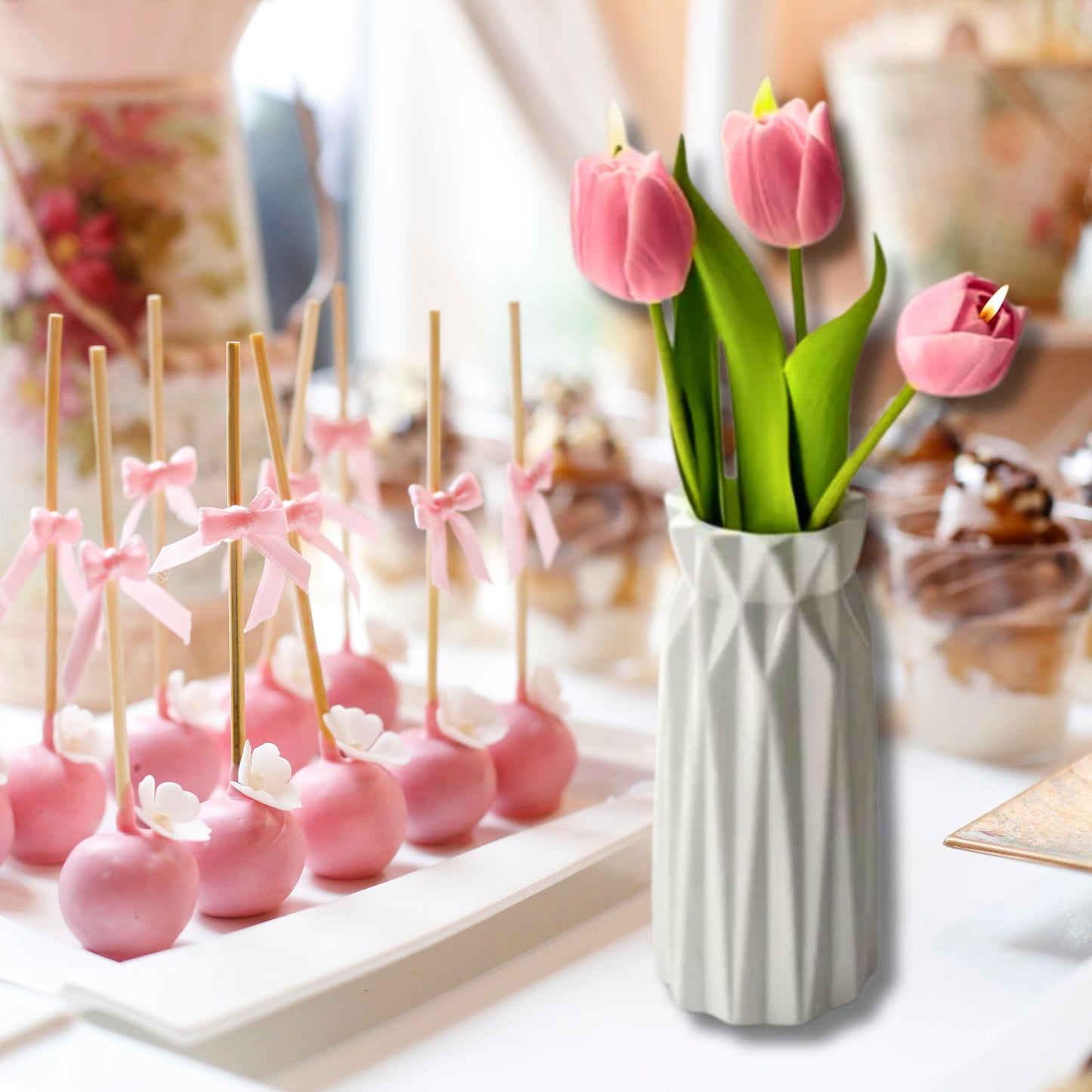 Tulip Scented Soy Wax Candles