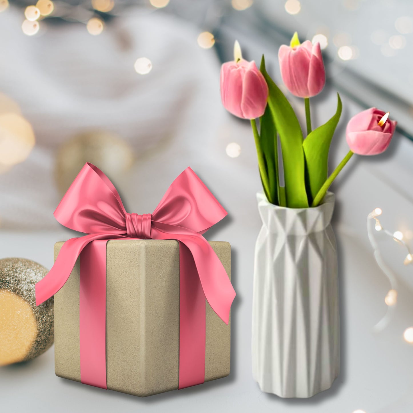 Tulip Scented Soy Wax Candles