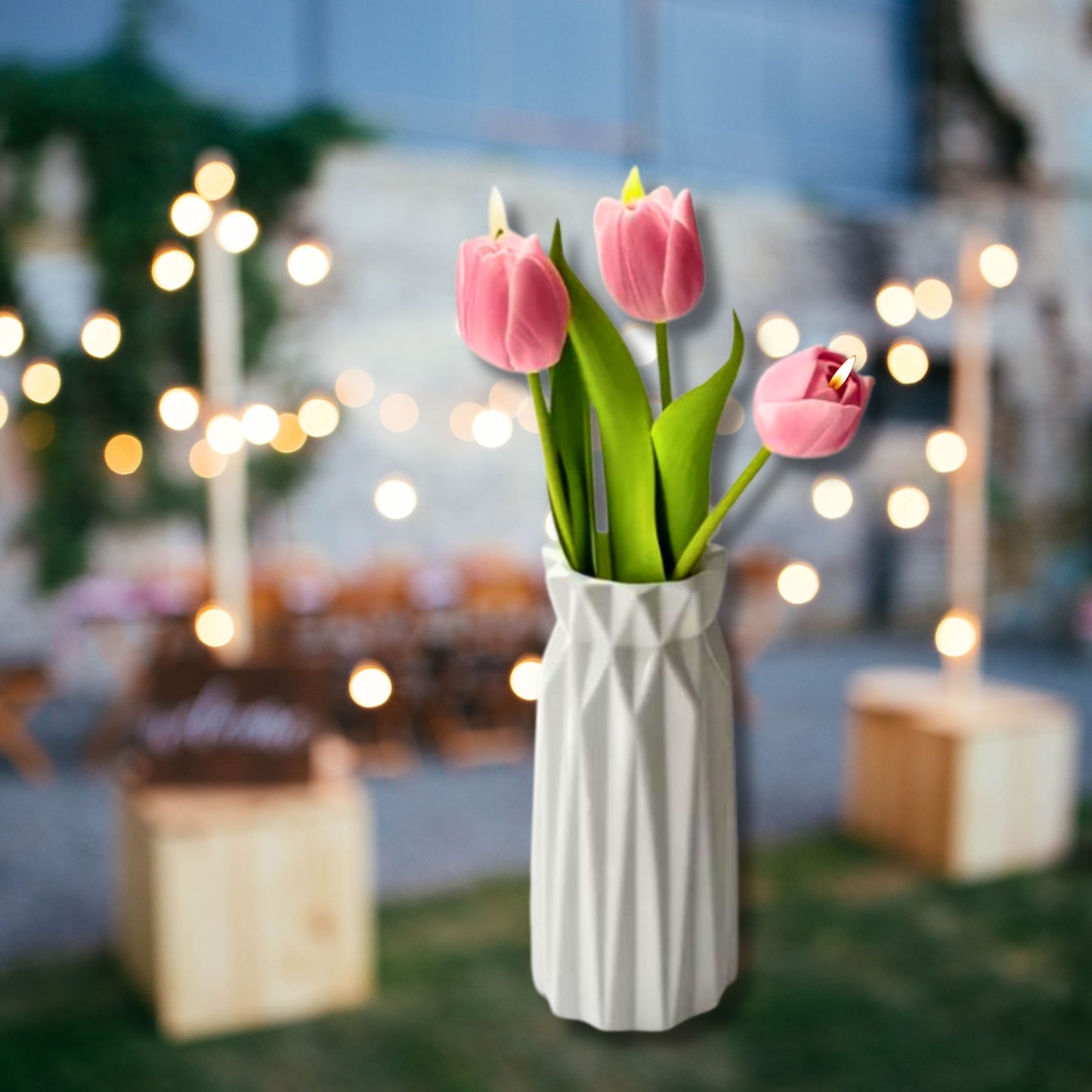 Tulip Scented Soy Wax Candles