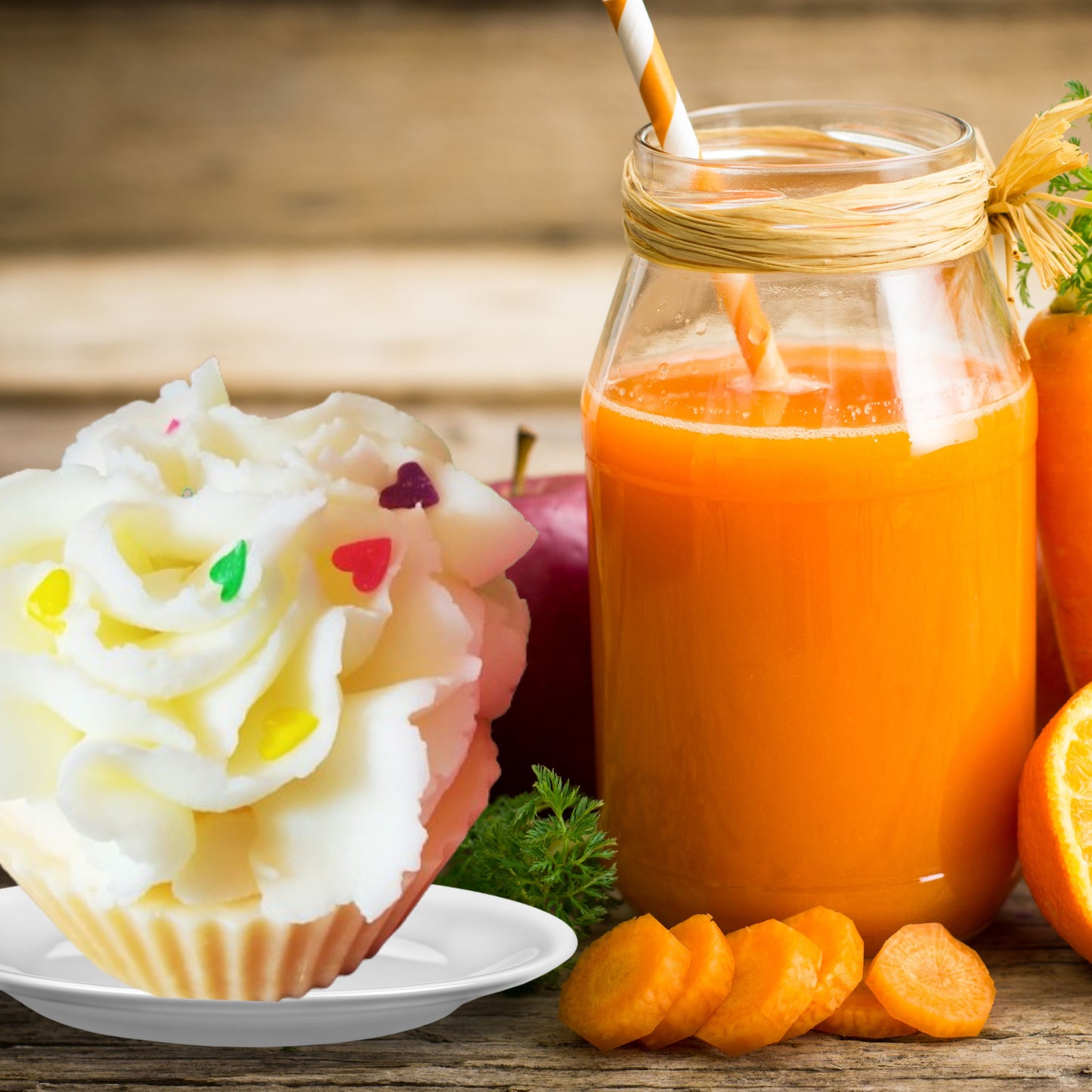 Cafe Delights White Icing Cupcake Scented Soy Wax Melts