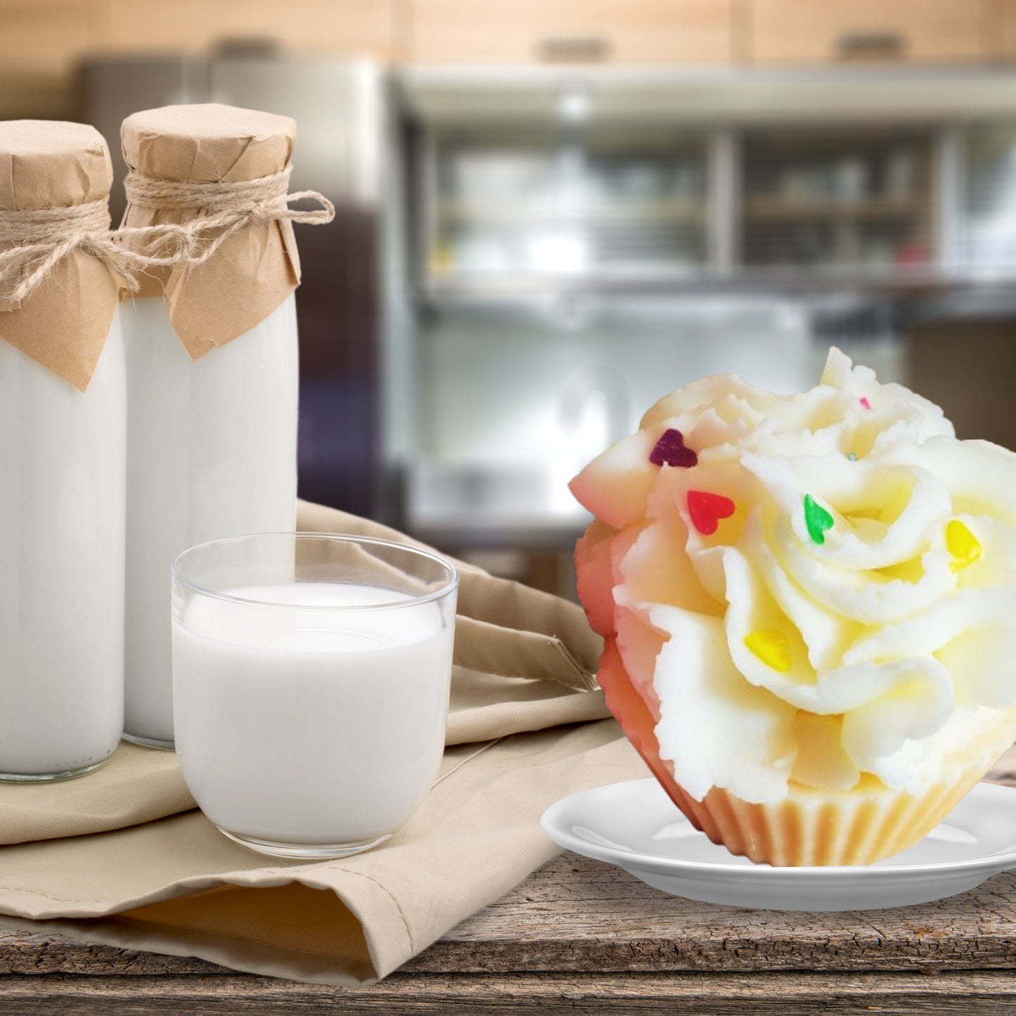 Cafe Delights White Icing Cupcake Scented Soy Wax Melts