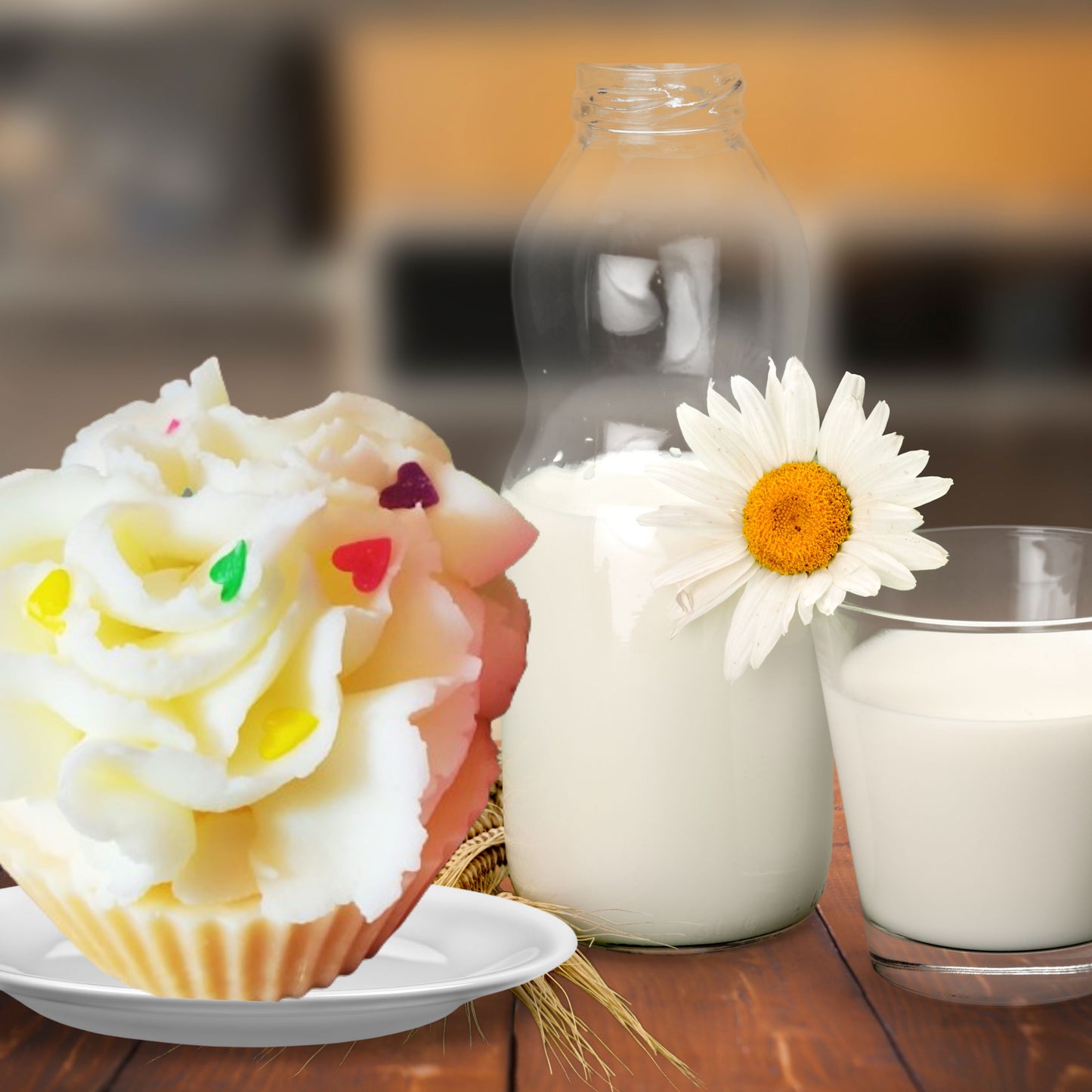 Cafe Delights White Icing Cupcake Scented Soy Wax Melts