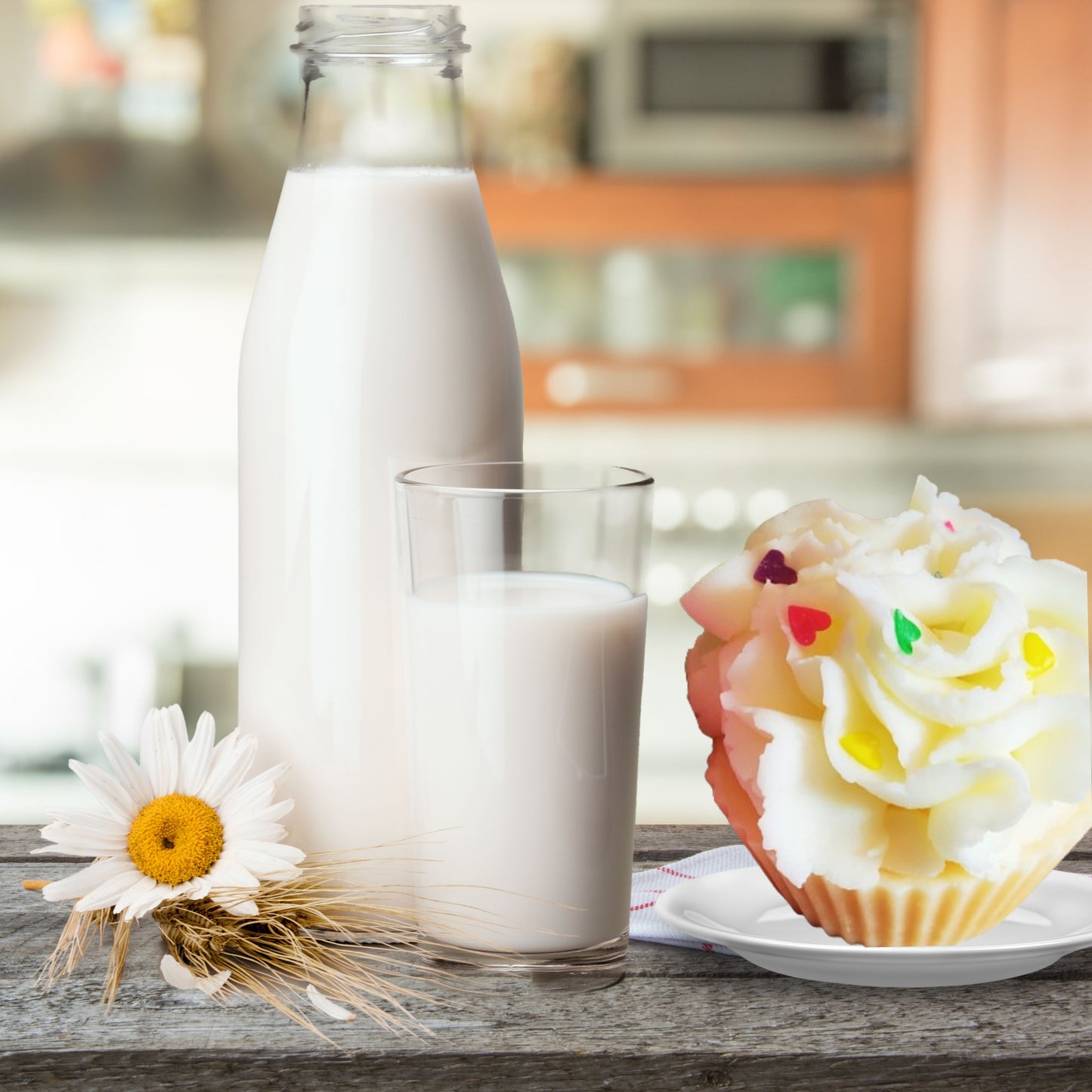 Cafe Delights White Icing Cupcake Scented Soy Wax Melts