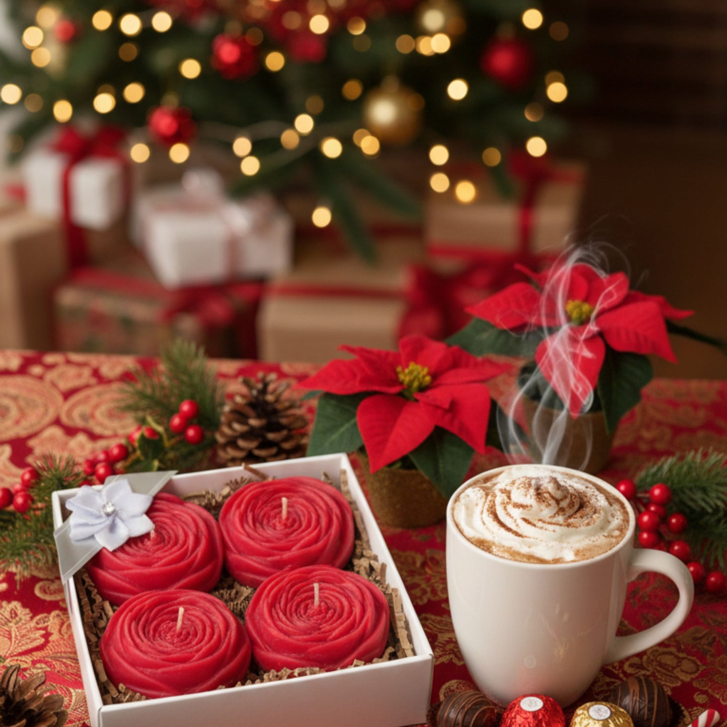 Scented Peony Soy Wax Candle or Wax Melt Gift Set