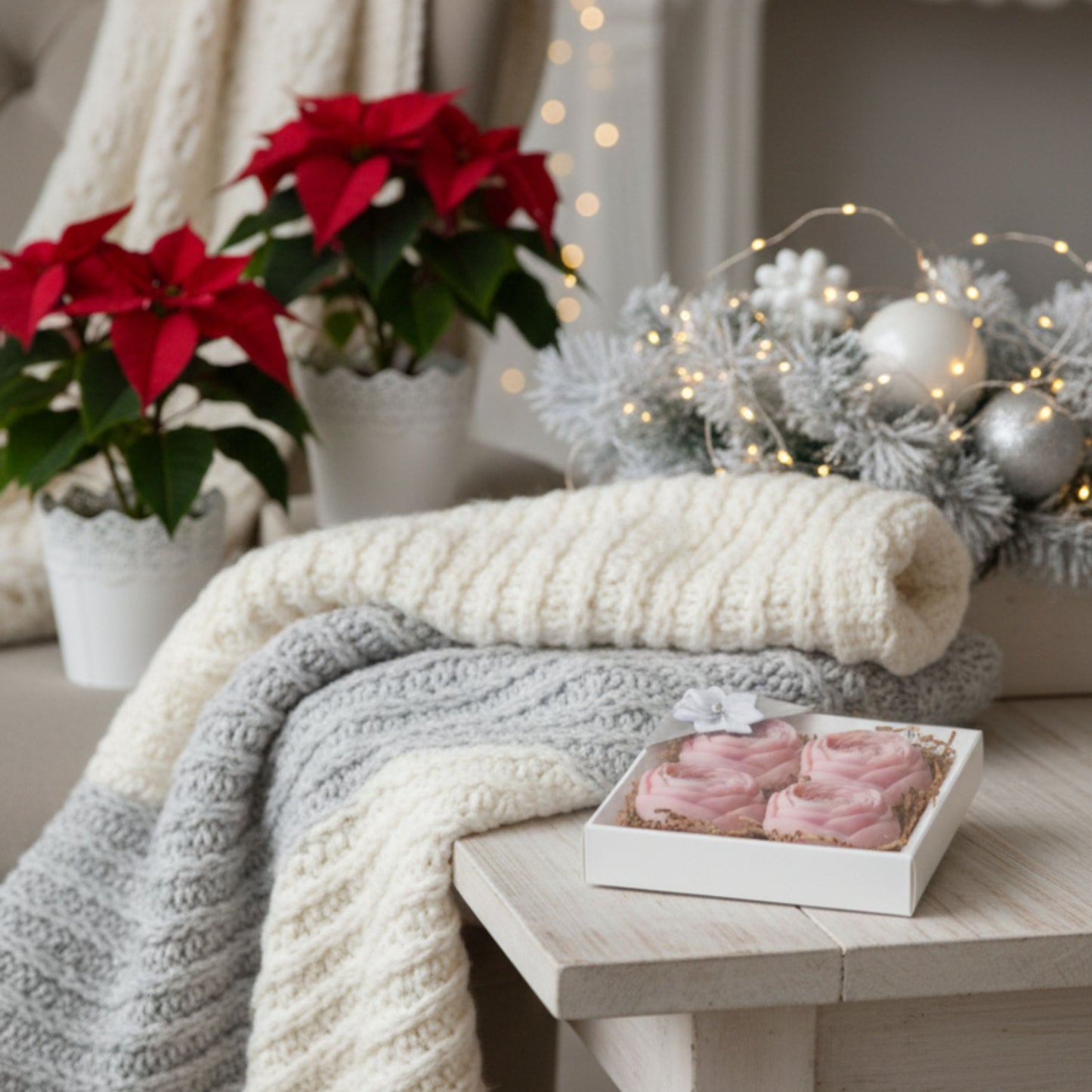 Scented Peony Soy Wax Candle or Wax Melt Gift Set