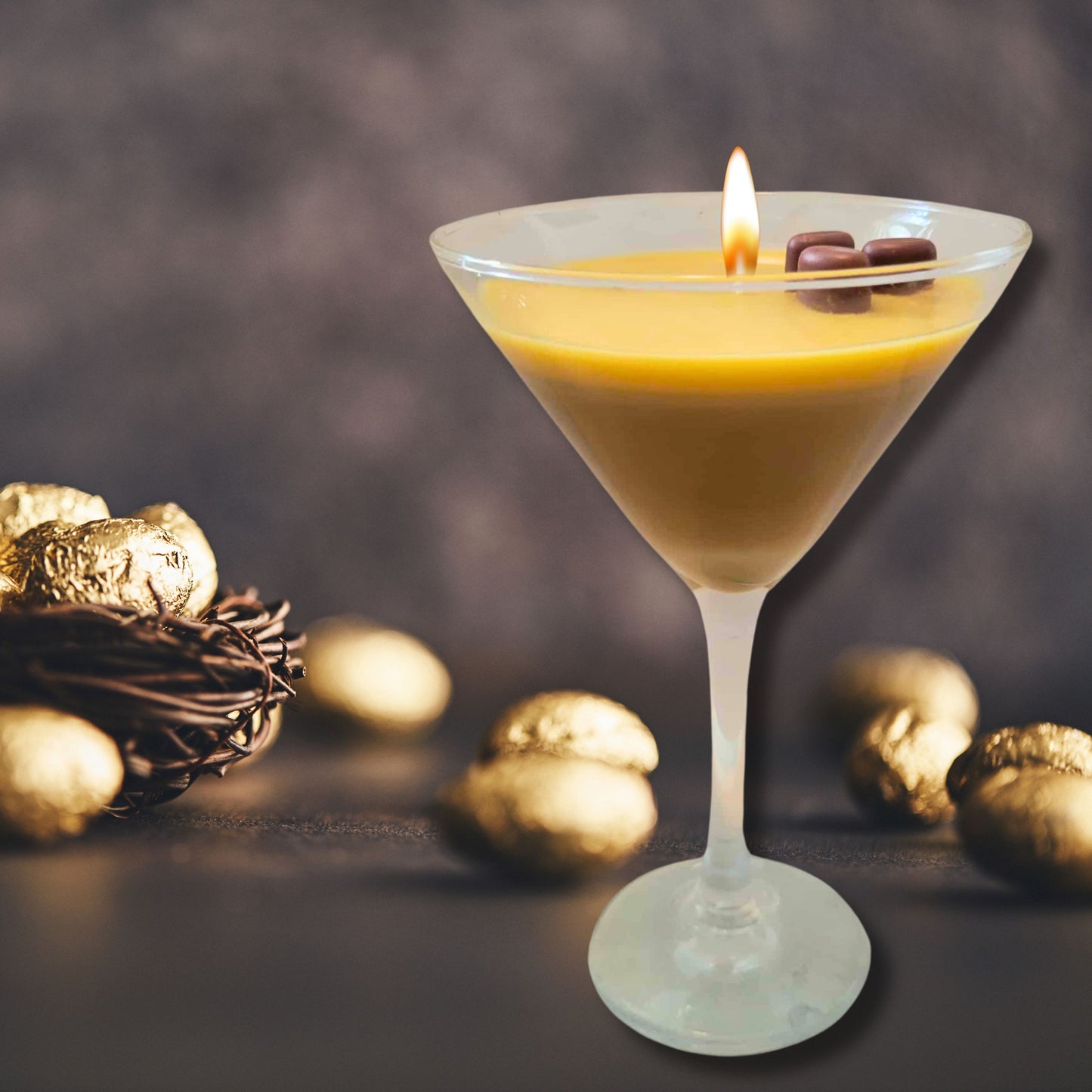 Cafe Delights Chocolate Martini Scented Soy Wax Candle