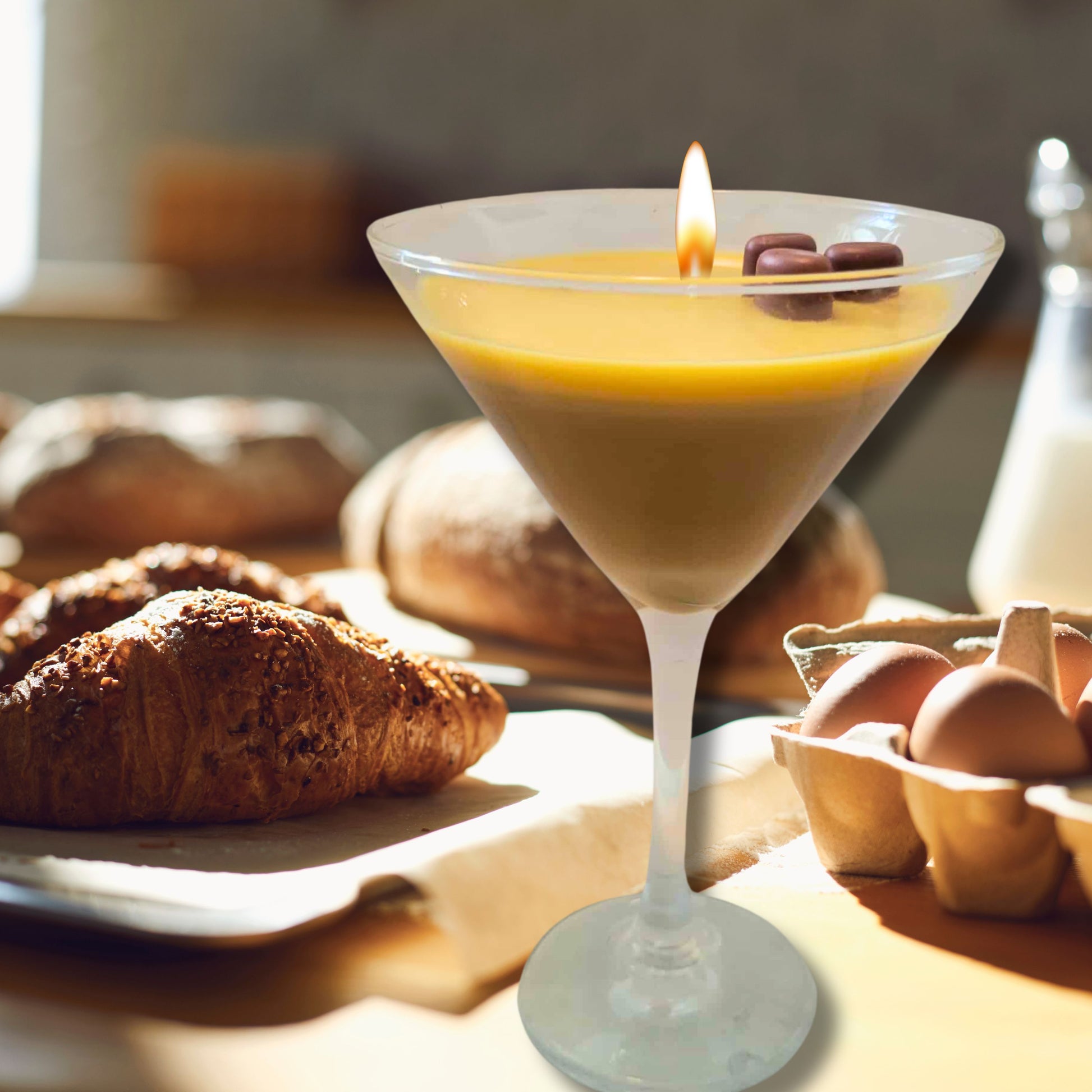 Cafe Delights Chocolate Martini Scented Soy Wax Candle
