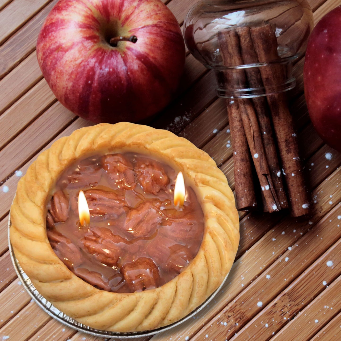 Cafe Delights Pecan Pie Scented Soy Wax Candle