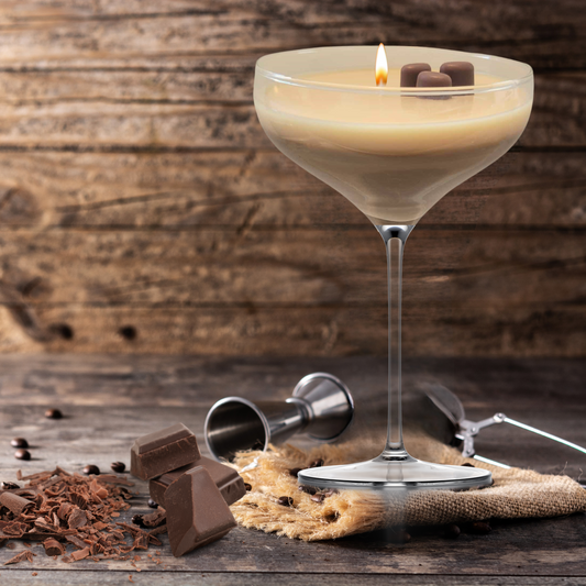 Cafe Delights Espresso Martini Cocktail Scented Soy Wax Candle