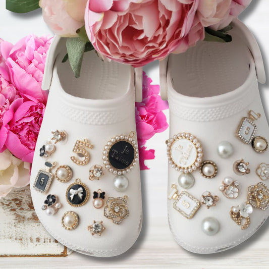 Luxury Bridal Glam Shoe Charms