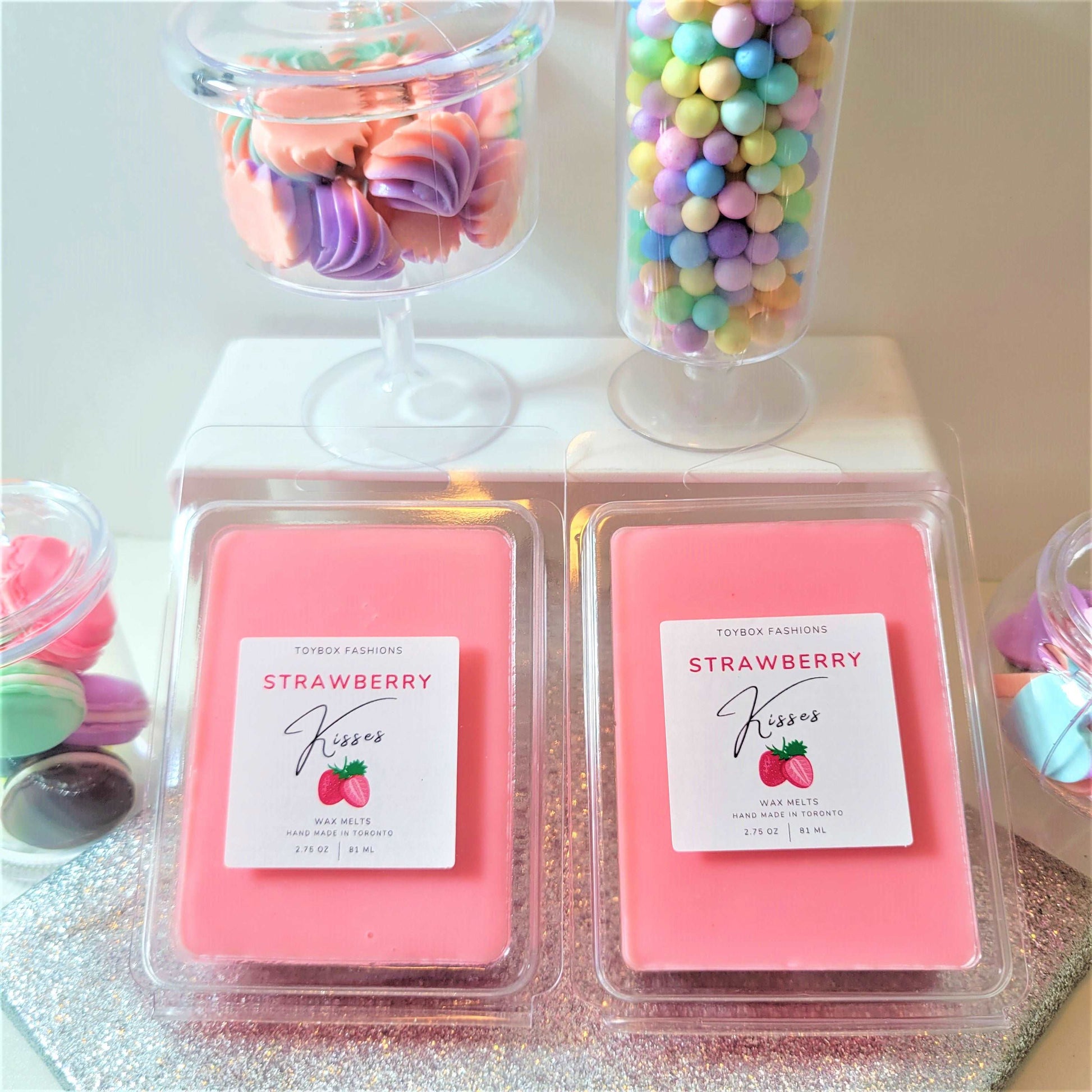 Cafe Delights Strawberry Shortcake Scented Soy Wax Melts 81 ml/ 2.7 oz