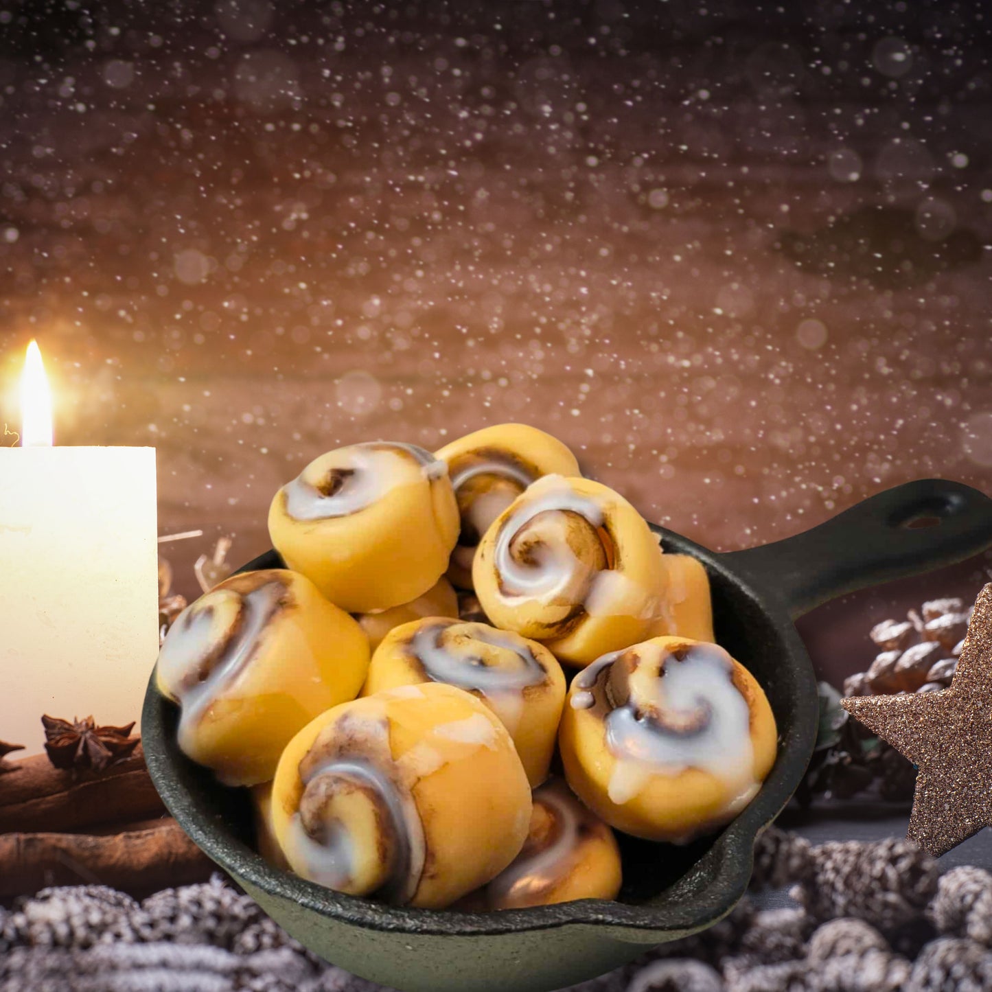 Carnival Delights Mini Cinnamon Bun Soy Wax Melts