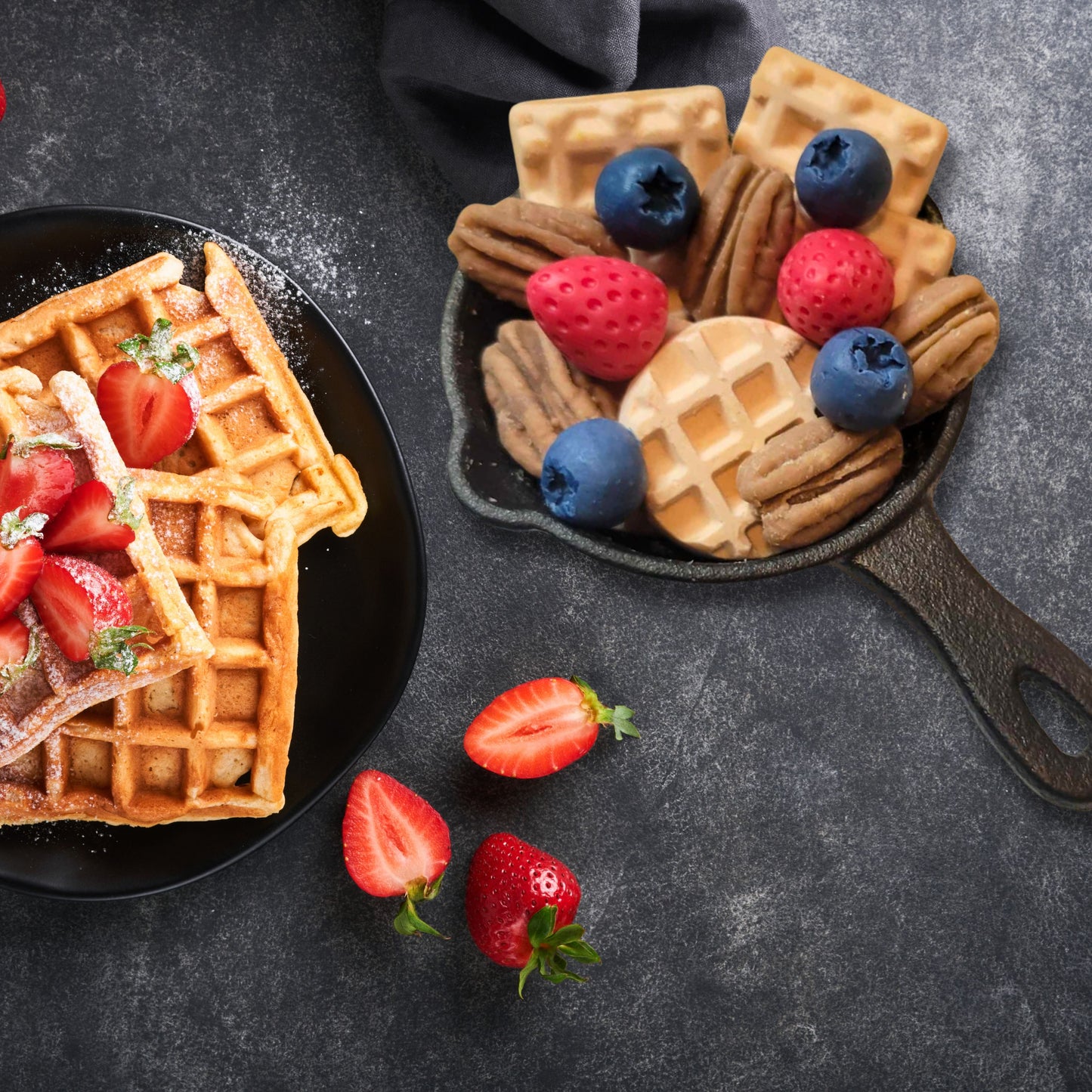 Cafe Delights Waffle Soy Wax Melt Collection