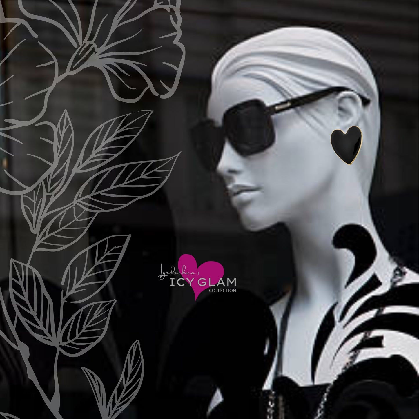 Valentine Heart Statement Earring Collection