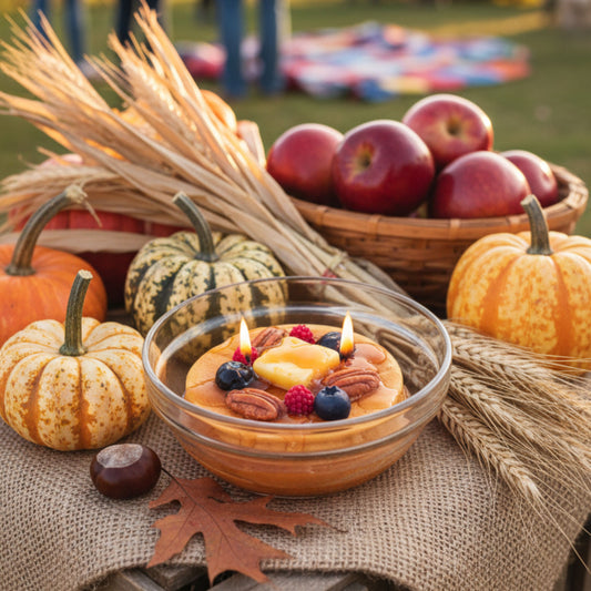 Cafe Delights Pumpkin Spice Pancake Scented Soy Wax Candle