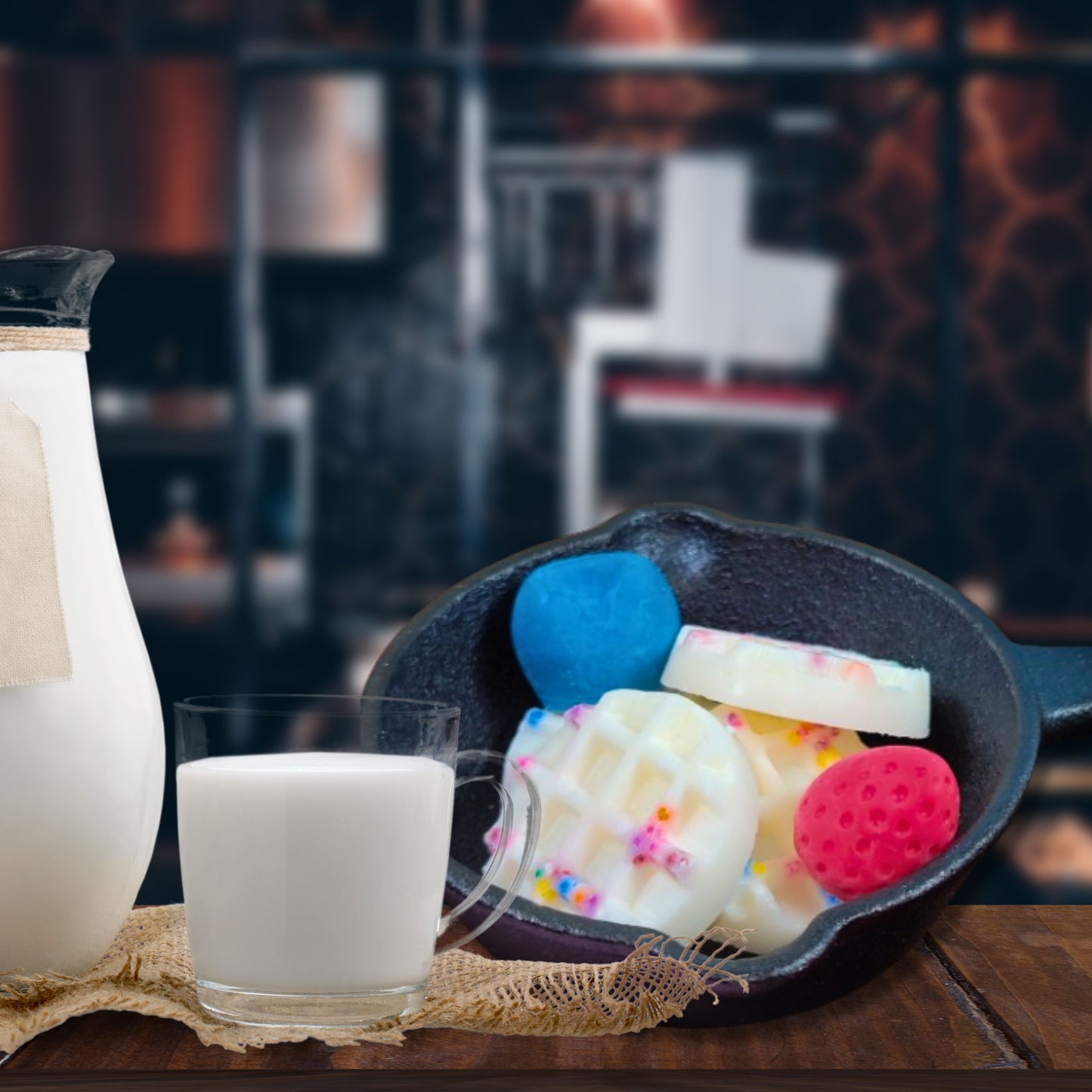 Cafe Delights Waffle Soy Wax Melt Collection