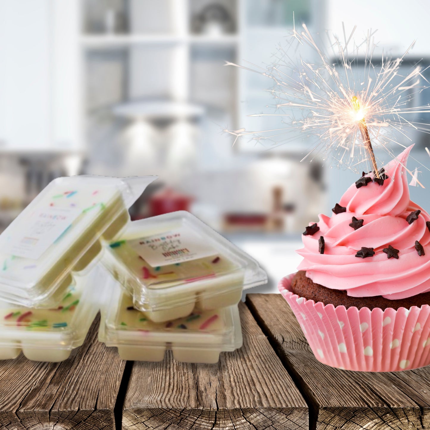 Cafe Delights Birthday Cake Scented Soy Wax Melts