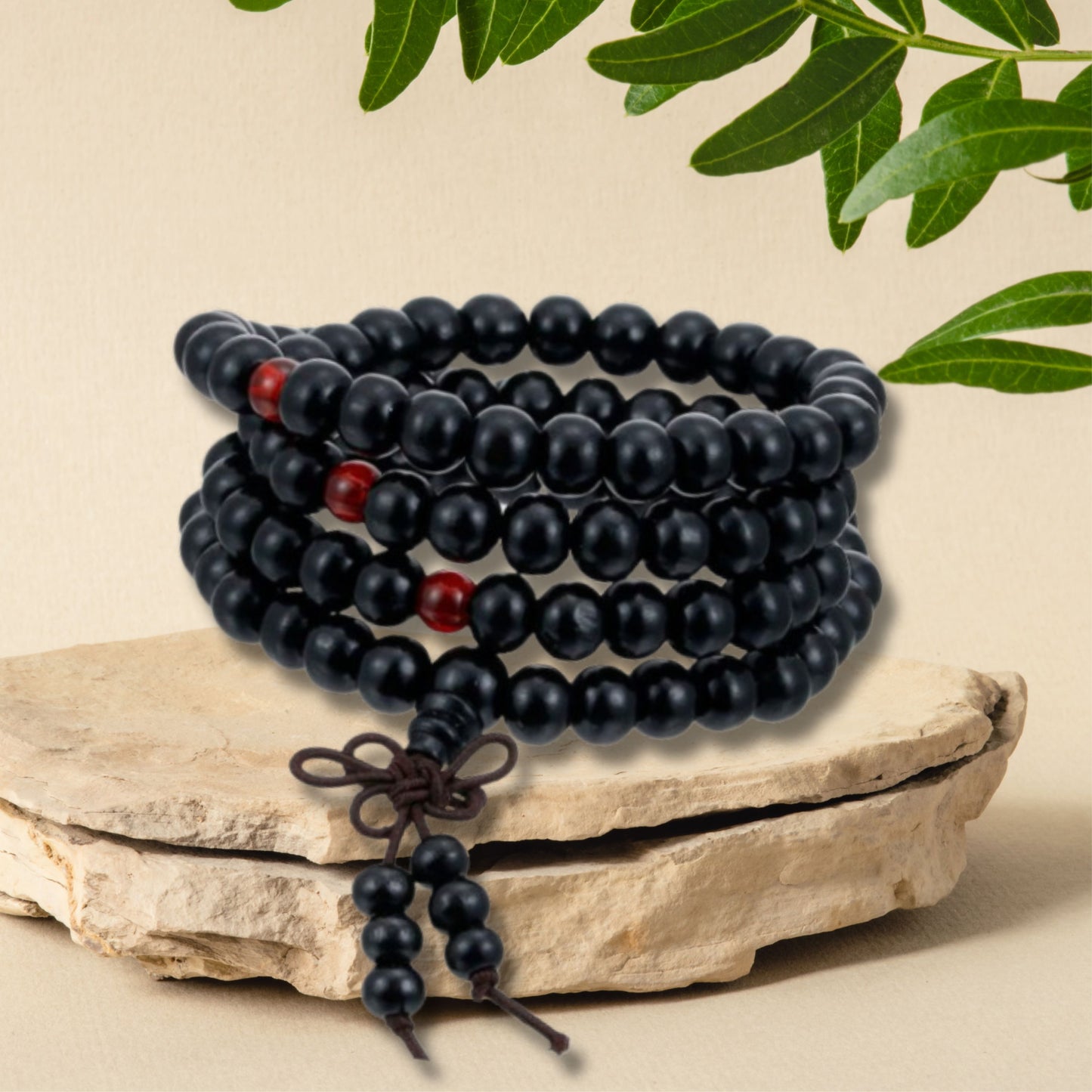 Natural Sandalwood Healing Bead Bracelet