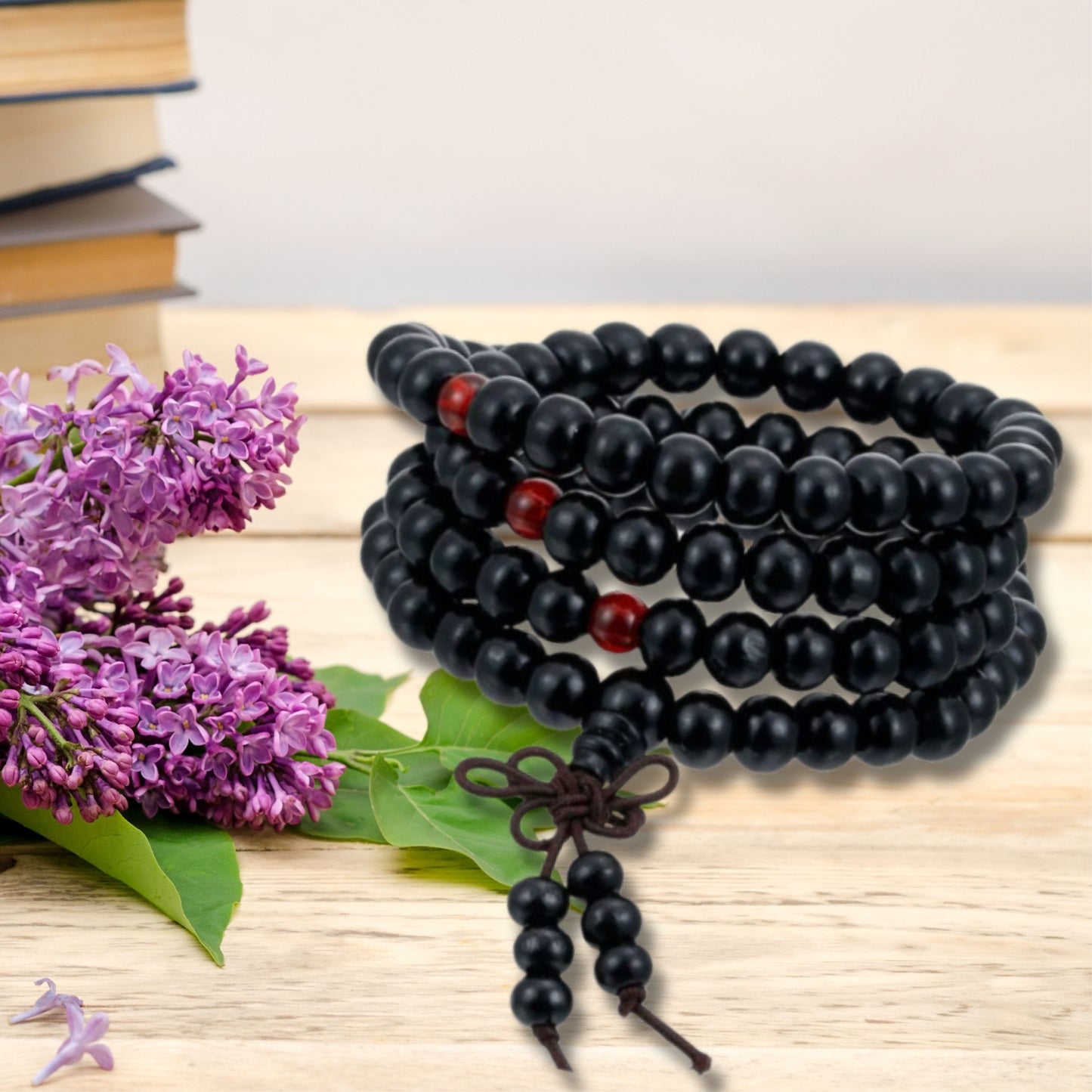 Natural Sandalwood Healing Bead Bracelet