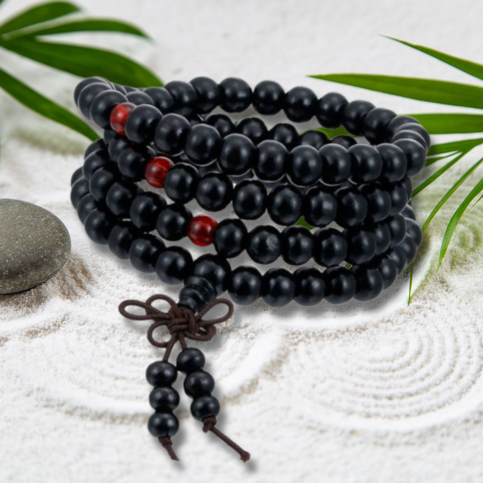 Natural Sandalwood Healing Bead Bracelet