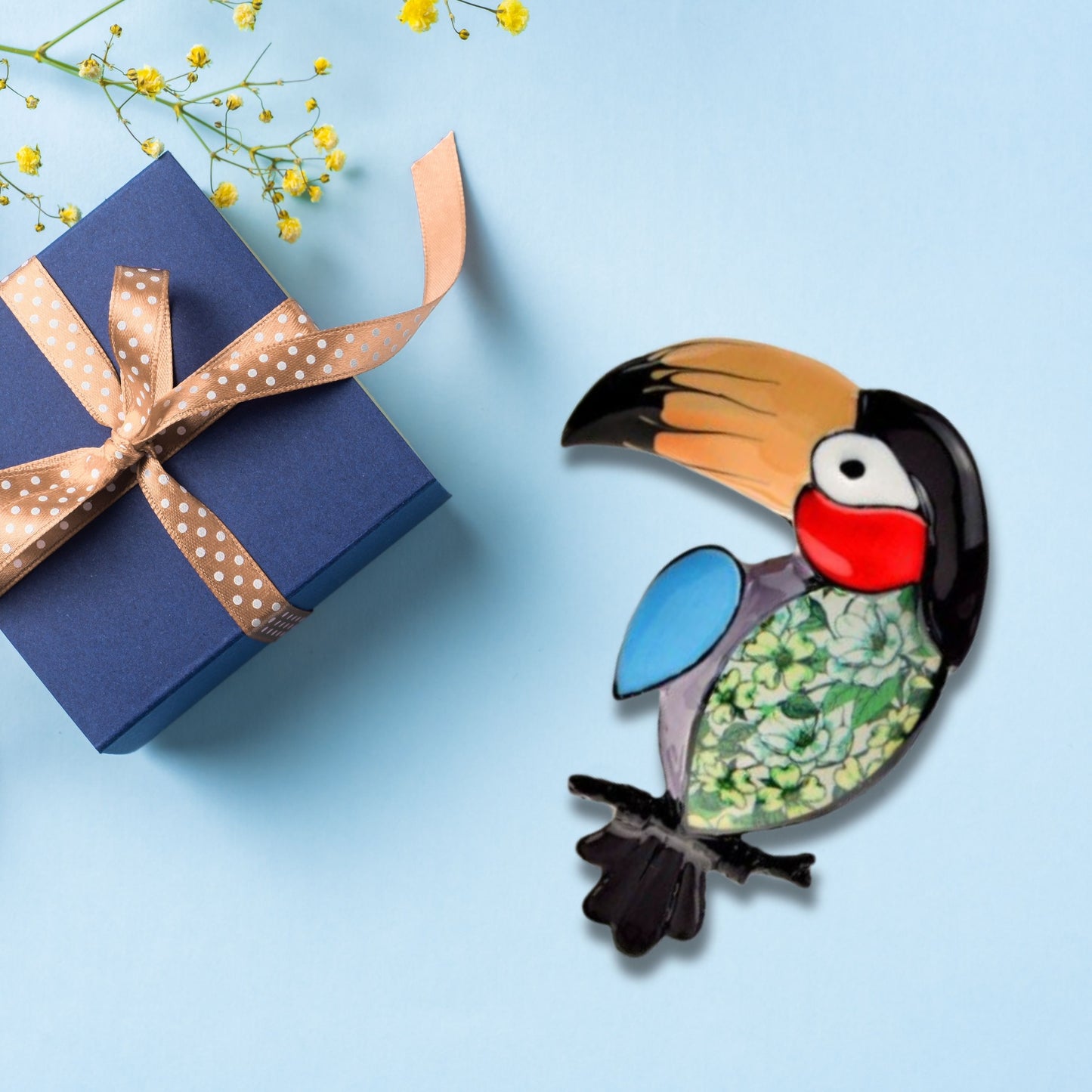 Parrot Brooch Pin Collection