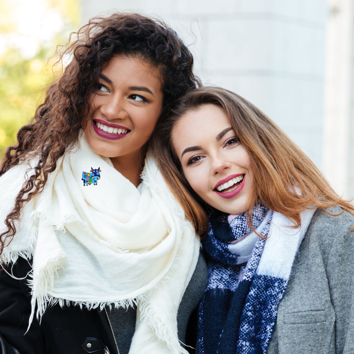 Cow Statement Brooch Pin Collection