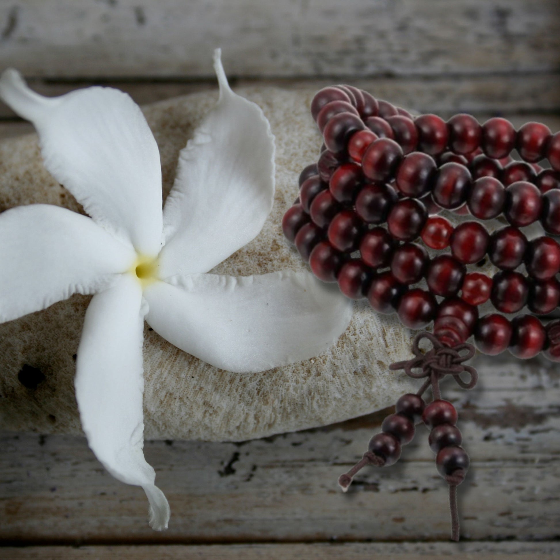 Natural Brown Sandalwood Healing Bracelet Necklace