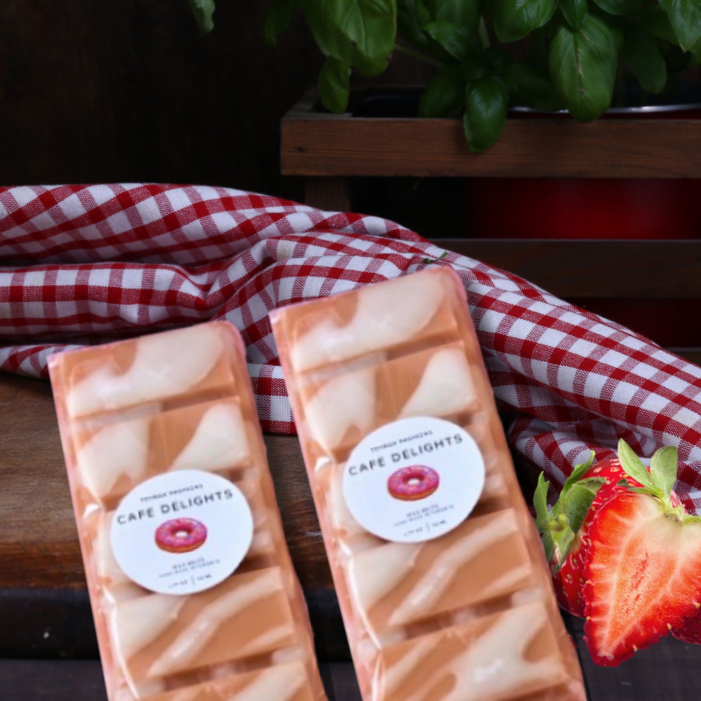Cafe Delights Scented Soy Wax Melt Bar Collection